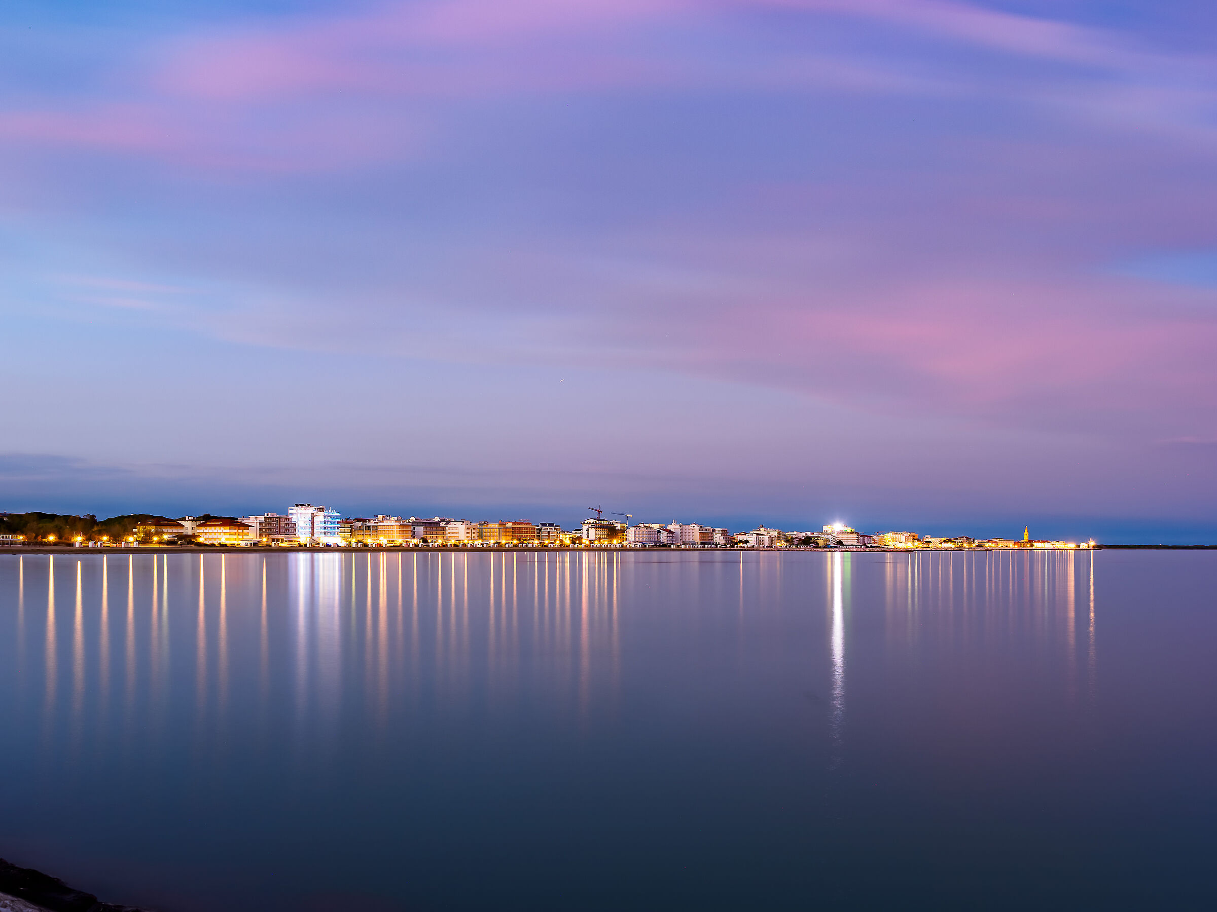 Dalla punta del faro
