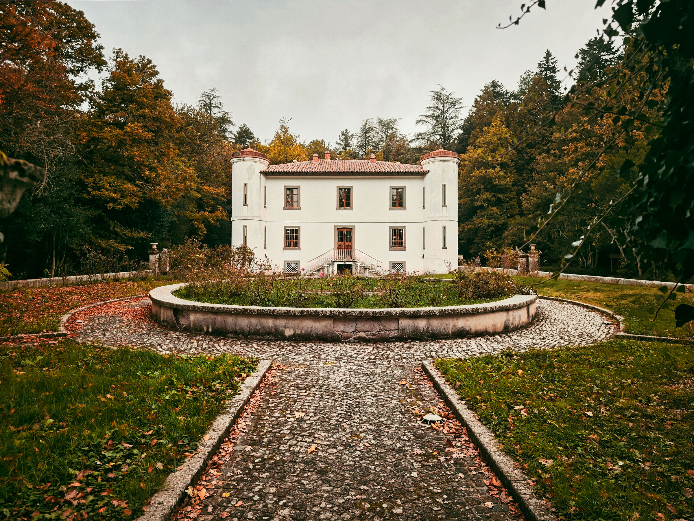 Villa Piercy d'autunno
