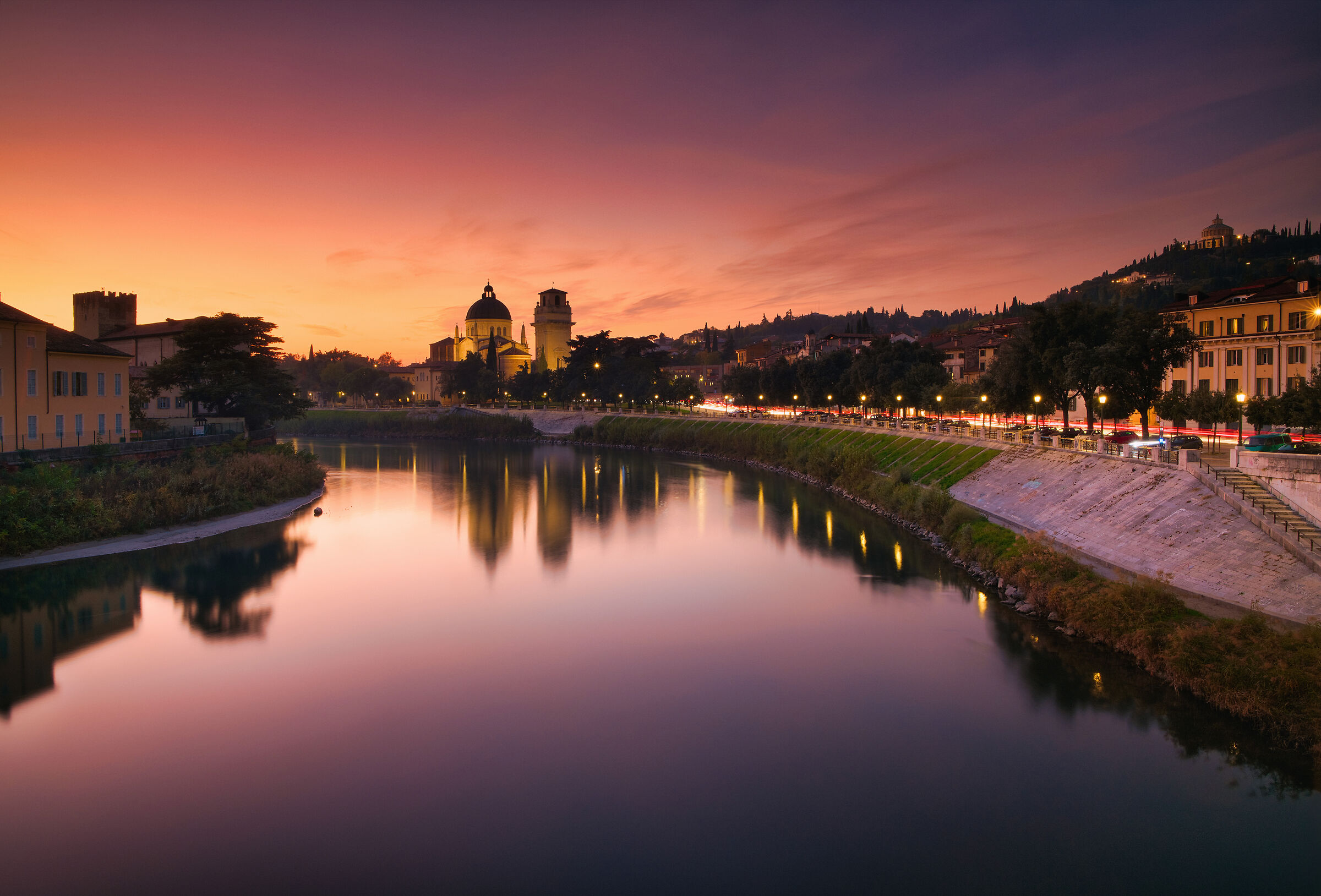 SUNSET IN VERONA