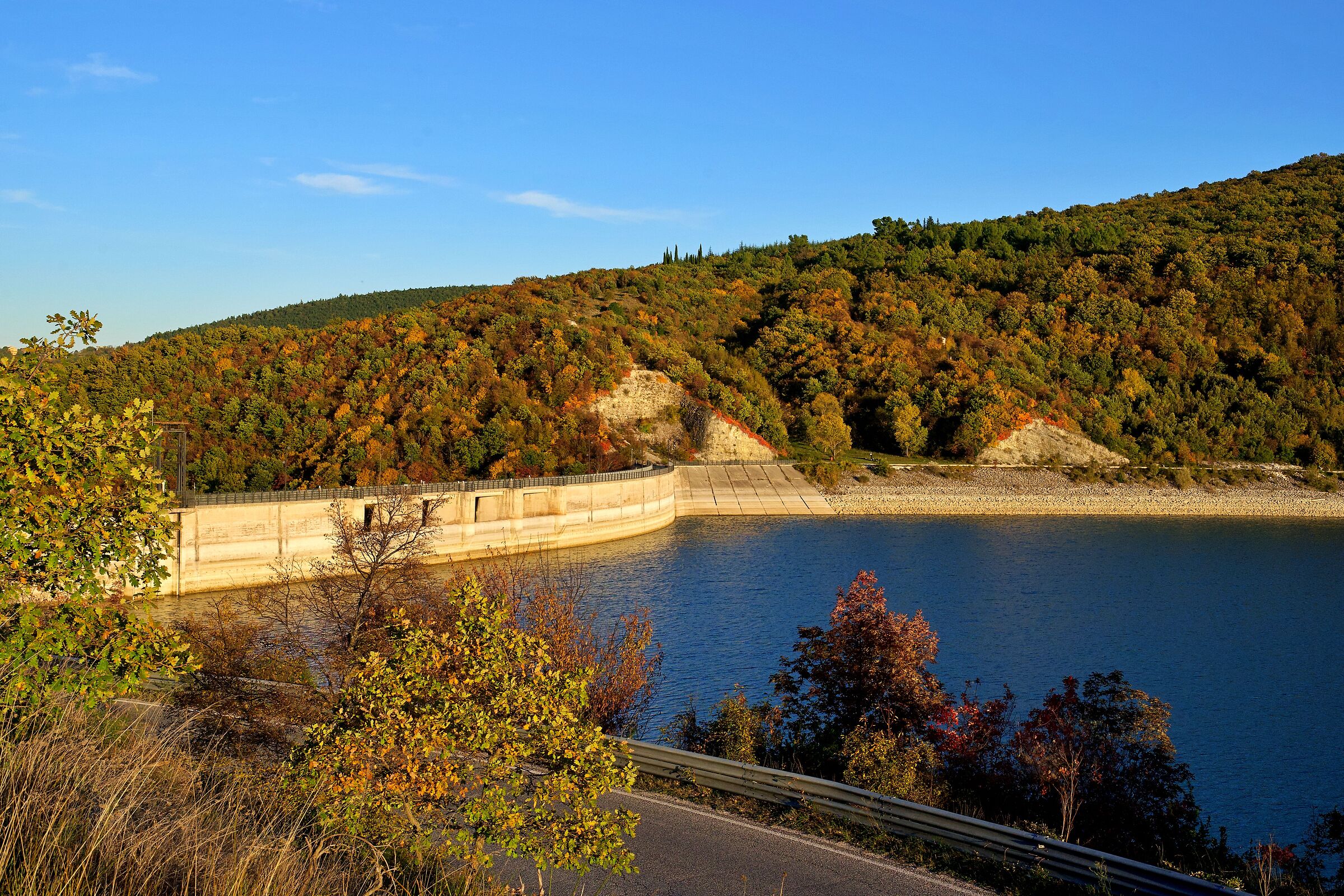 Autunno alla diga