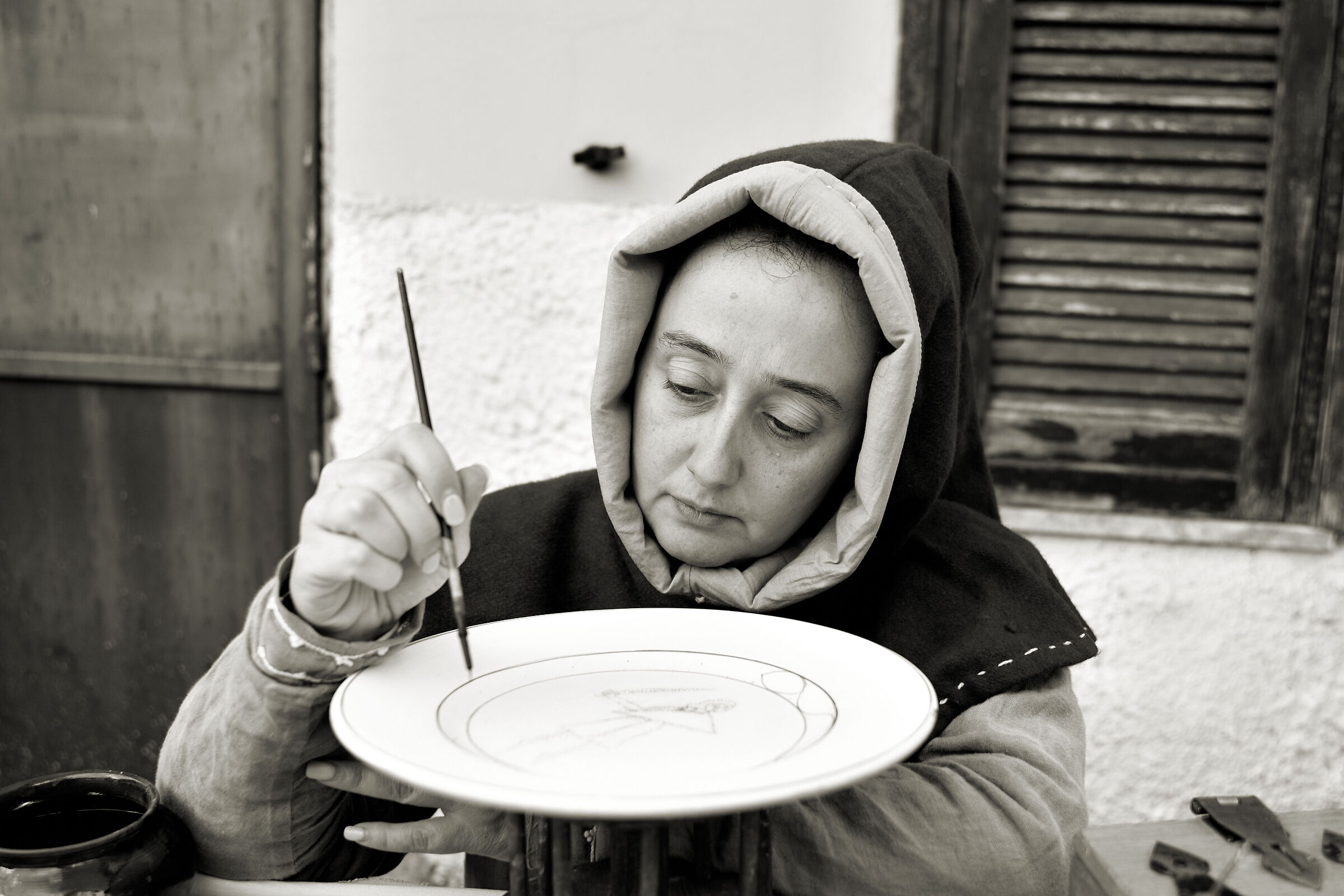 Artist of the past and what patience too!!