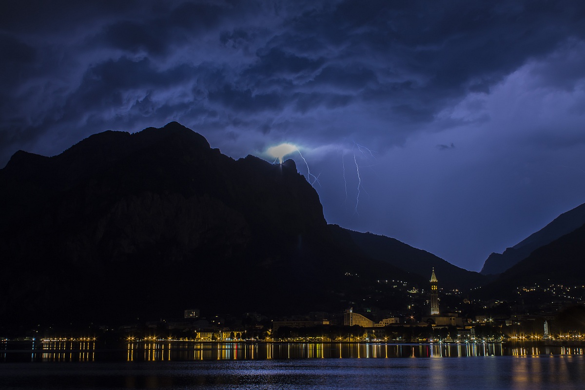 Storm over Lecco