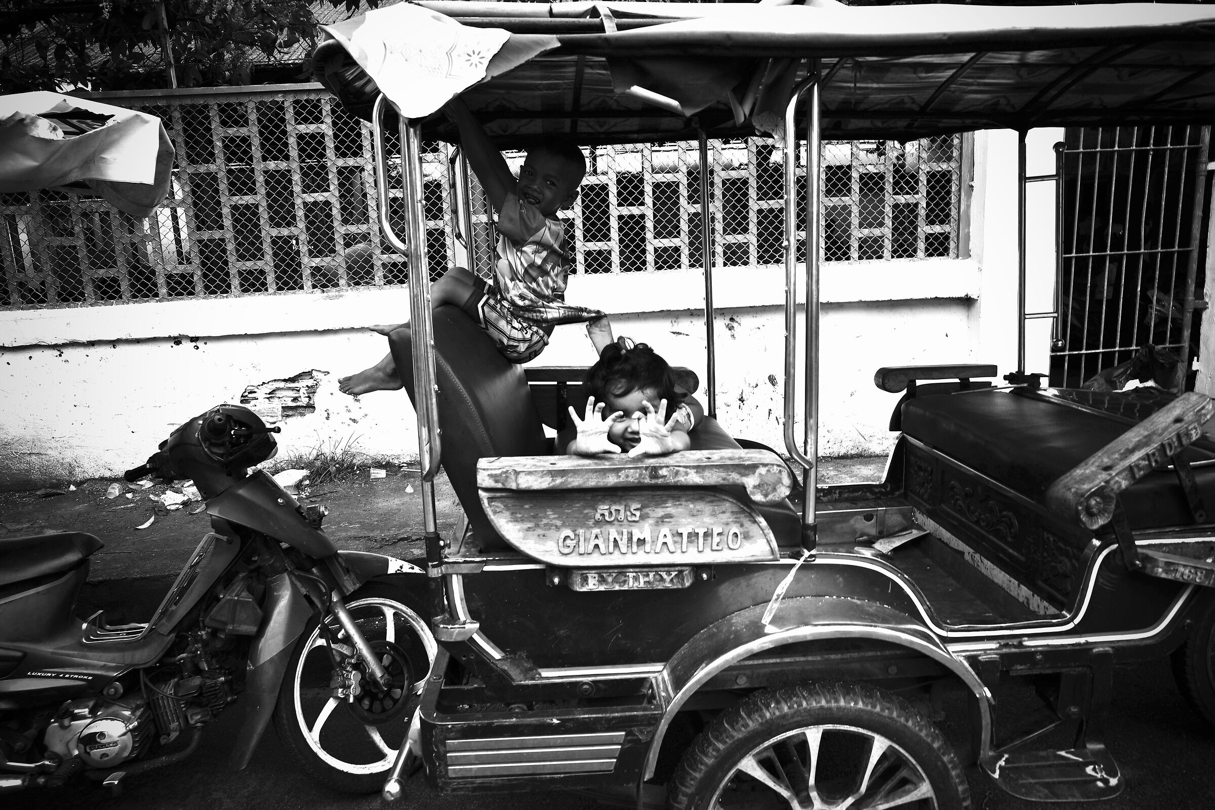 Bambini Khmer, simpaticissimi