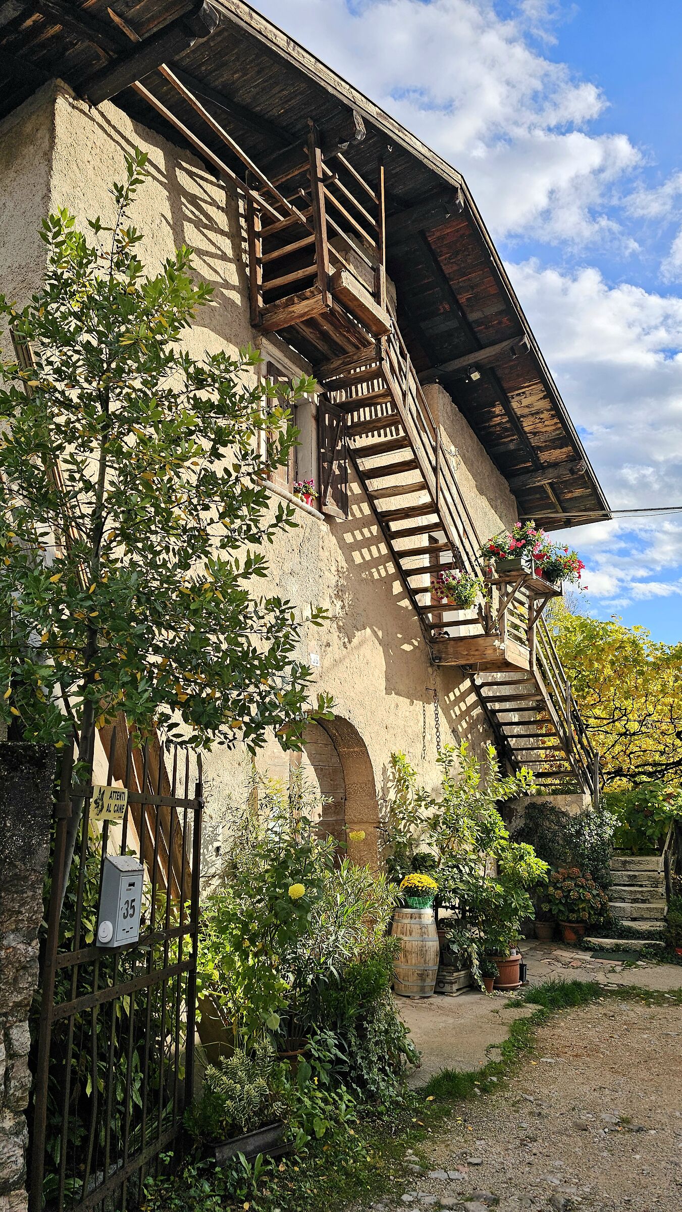 Antica casa sobborgo di Gabbiolo di Trento