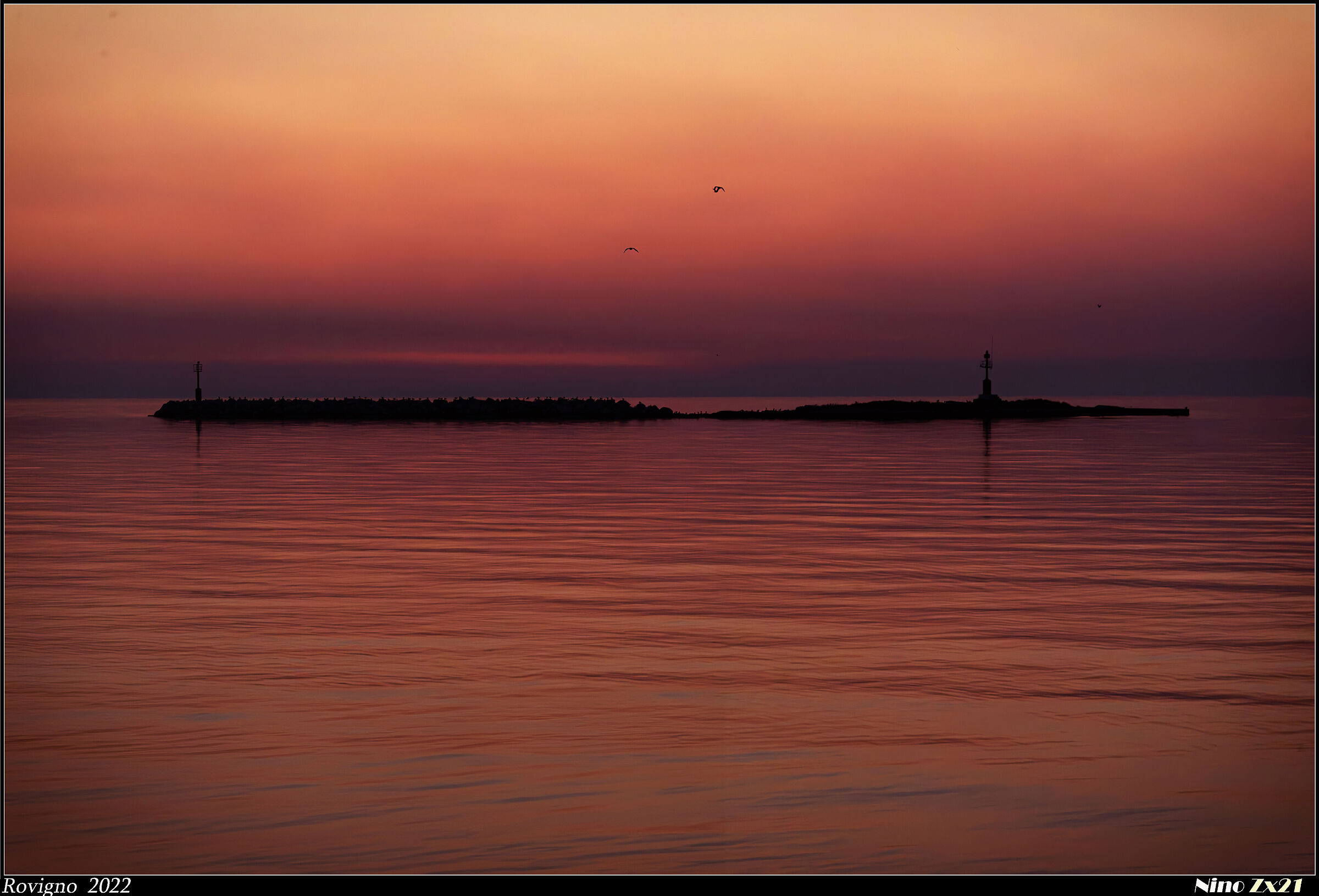 Poreč at night