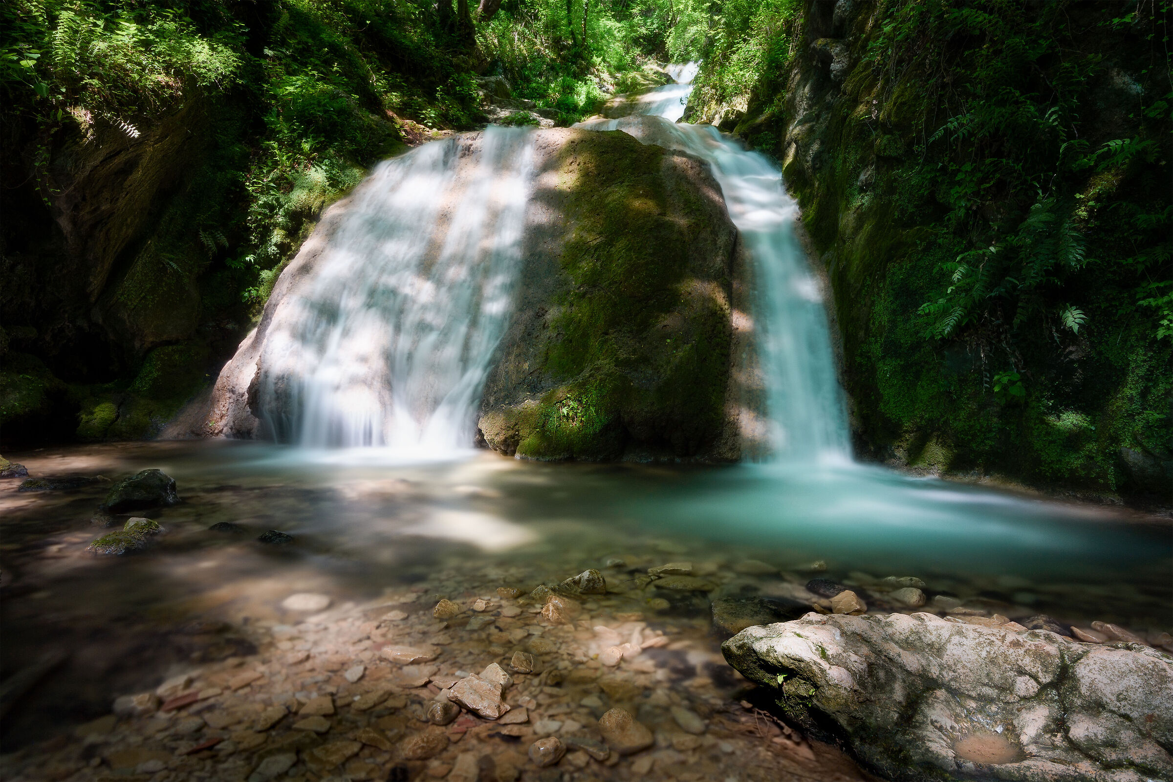 Long exposure waterfall