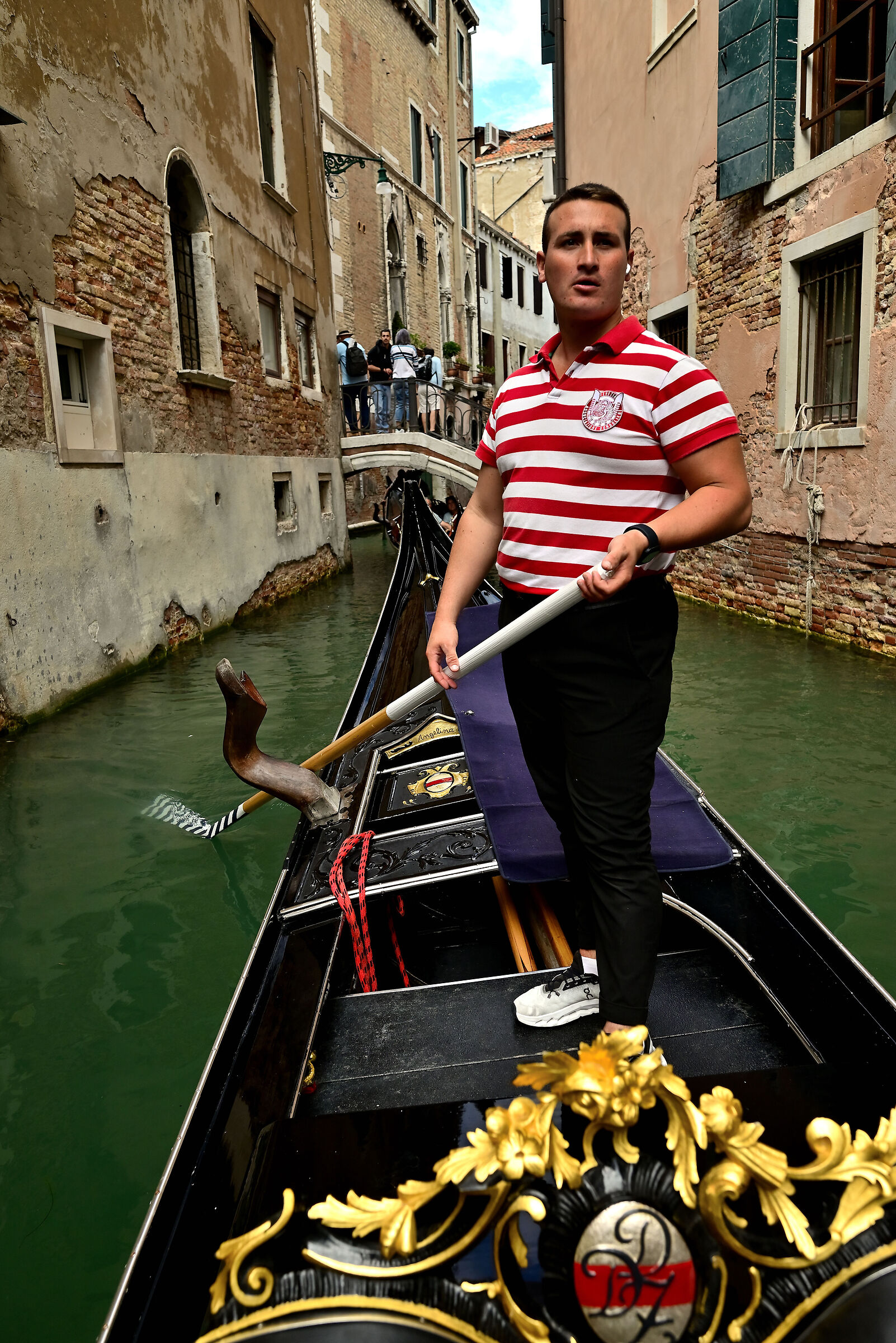 Venice our gondolier