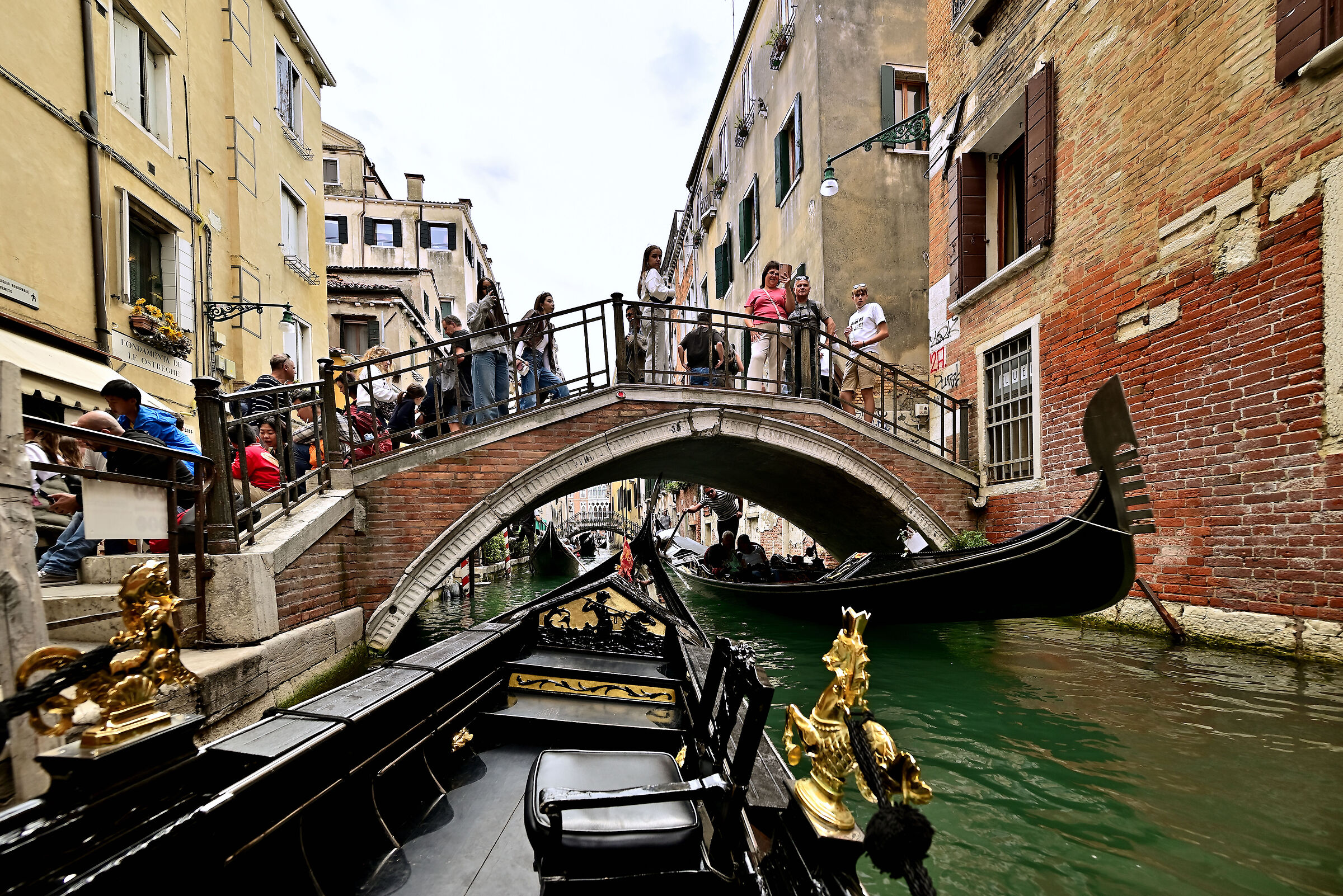Venice canal & gondola