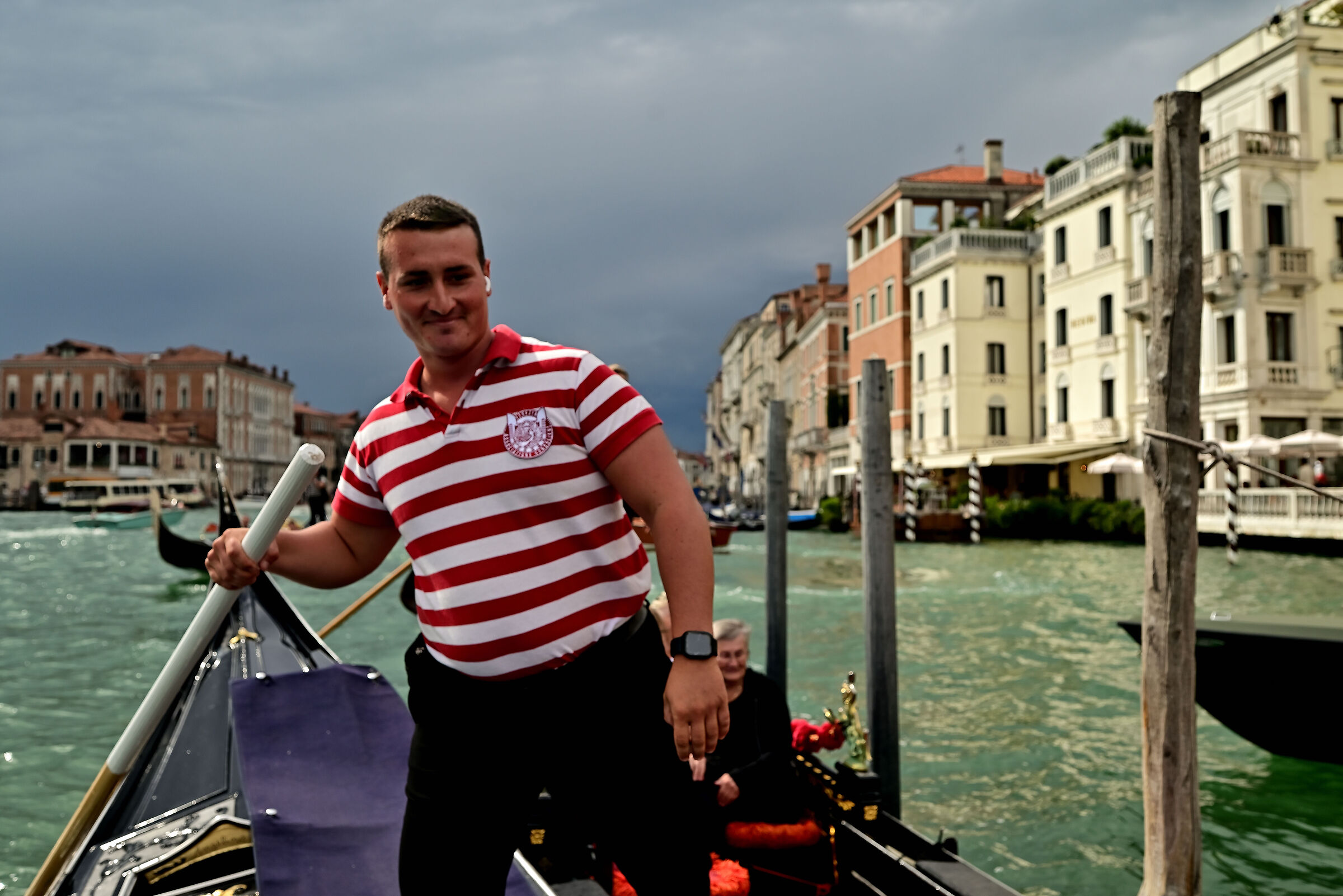 Venice our gondolier