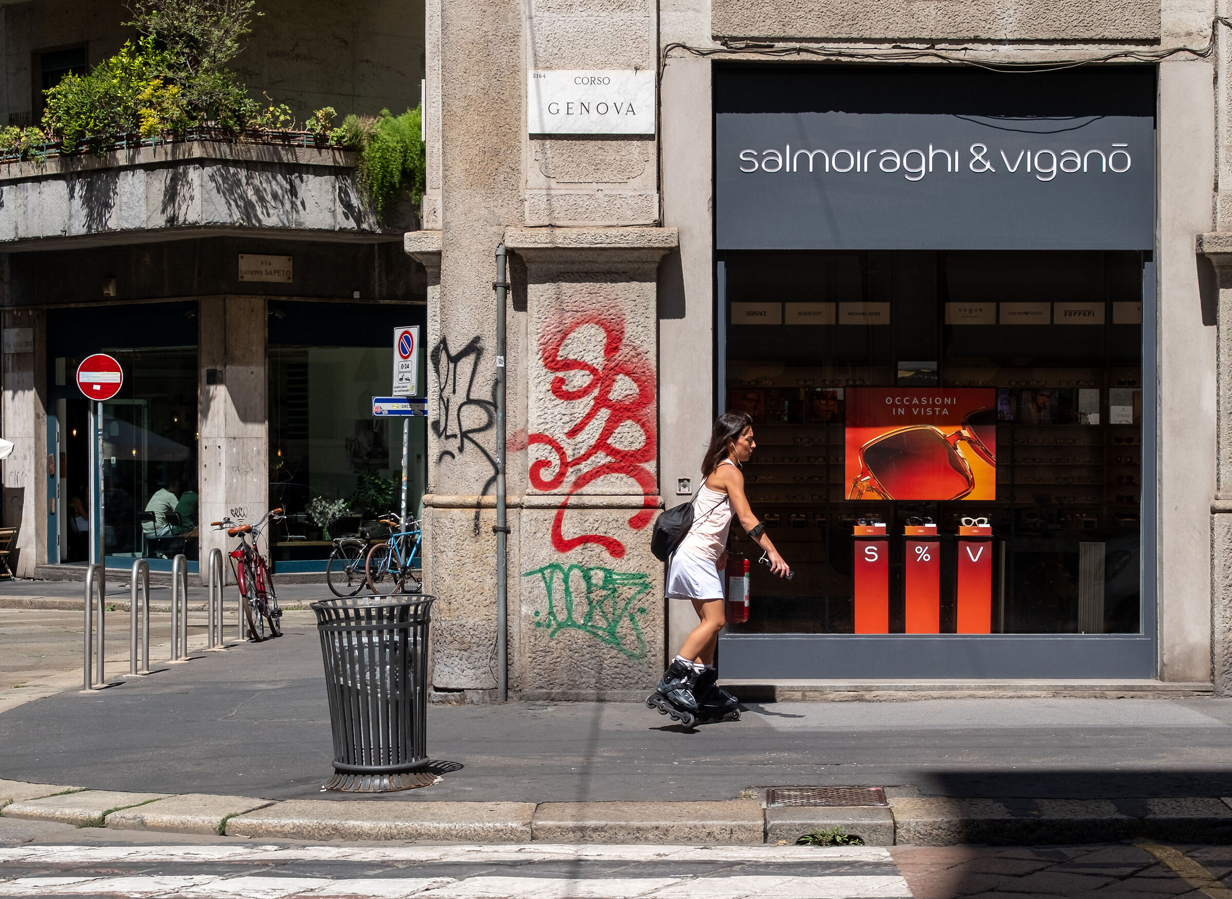 Roller - C.so Genova - Estate