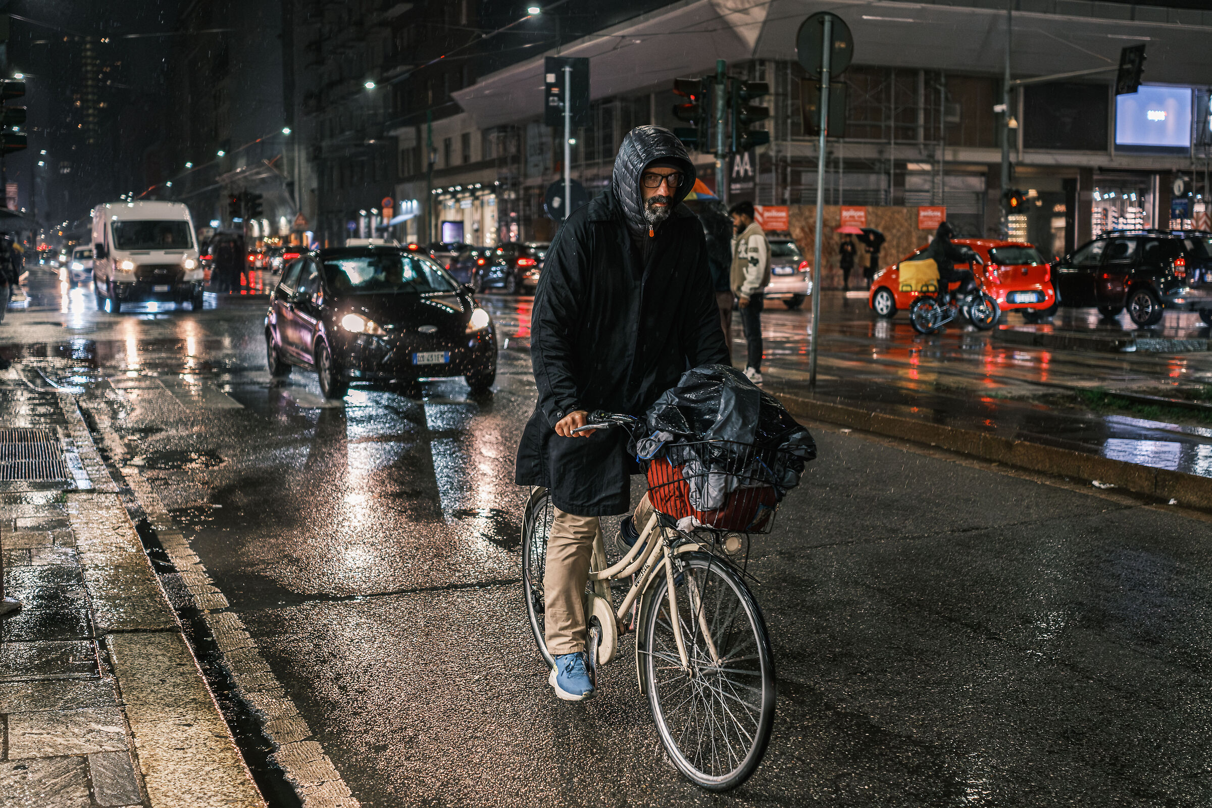 Under the rain -  Milano