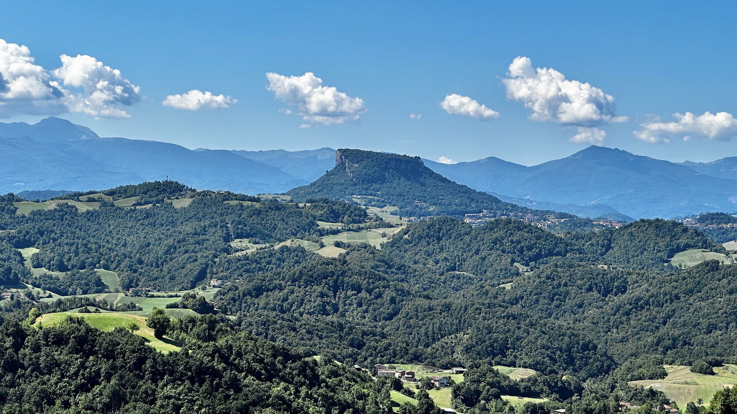 The Stone of Bismantova, Collina Reggiana