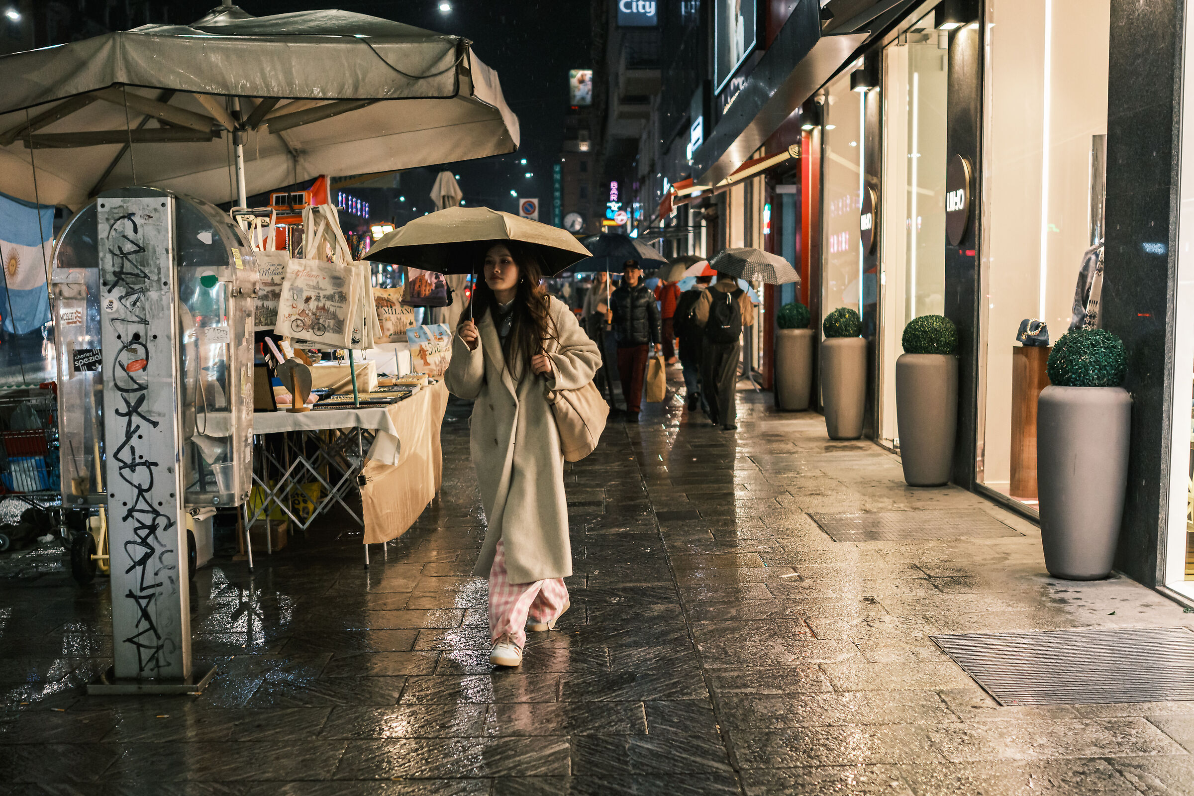 Under the rain -  Milano
