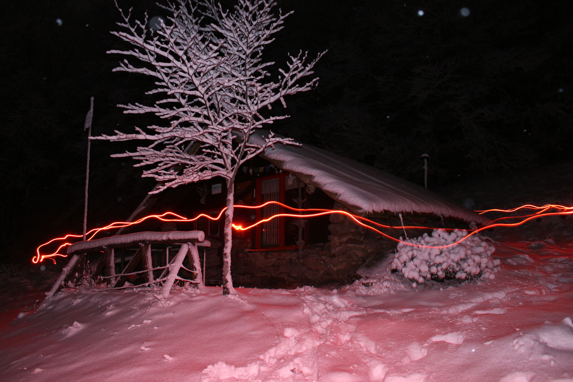 Magic lights at Baita Morena