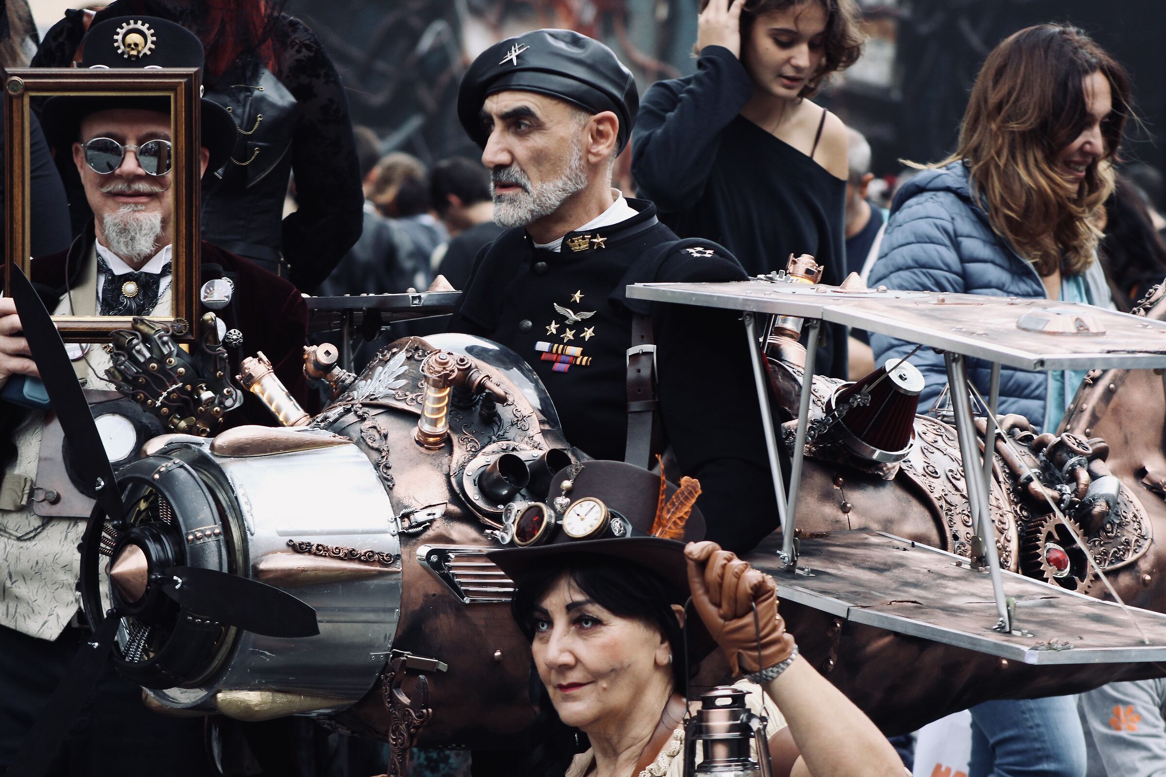 Steampunk Aviator Lucca Comics 2025