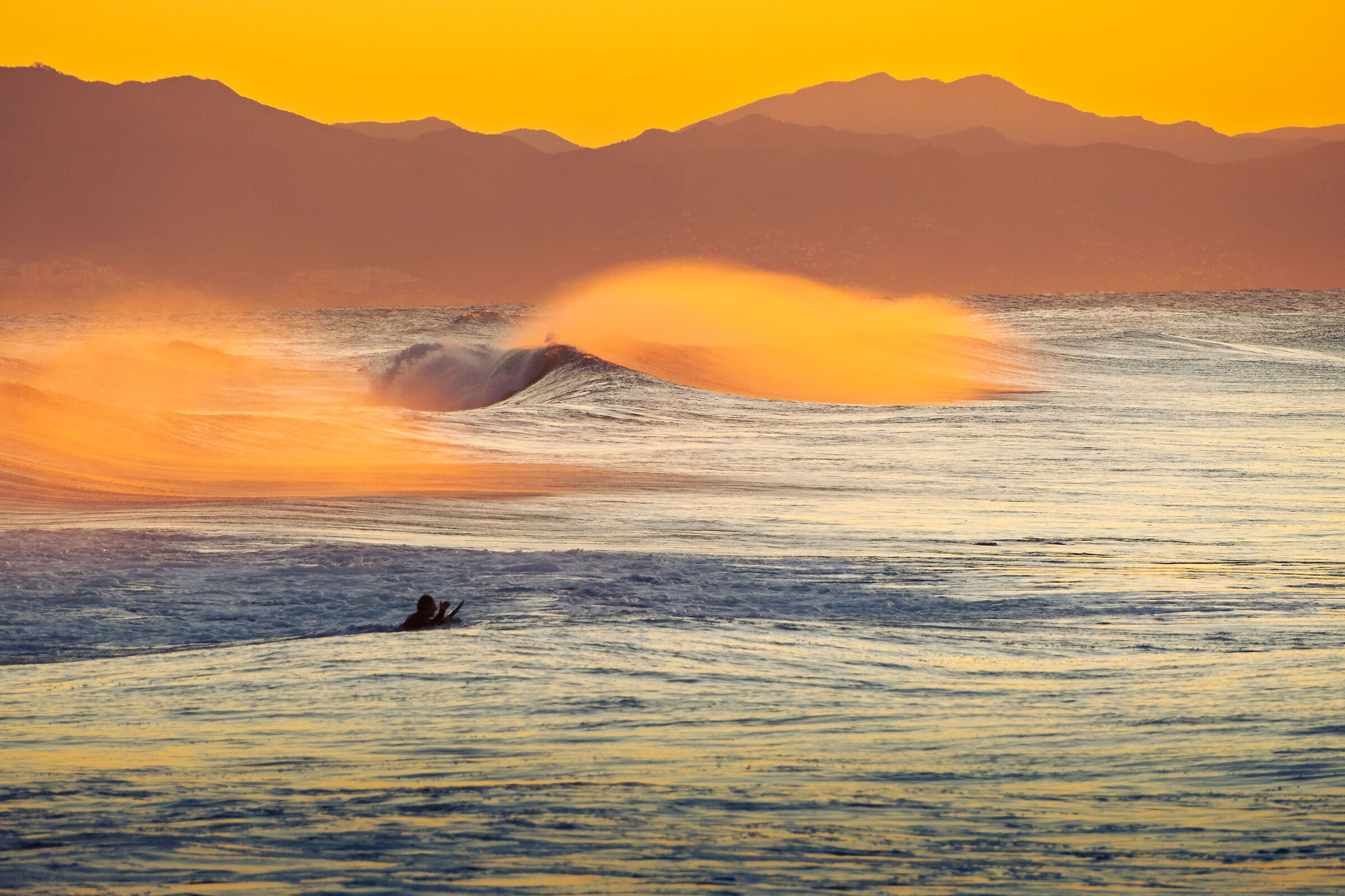 Attesa in mezzo alle onde