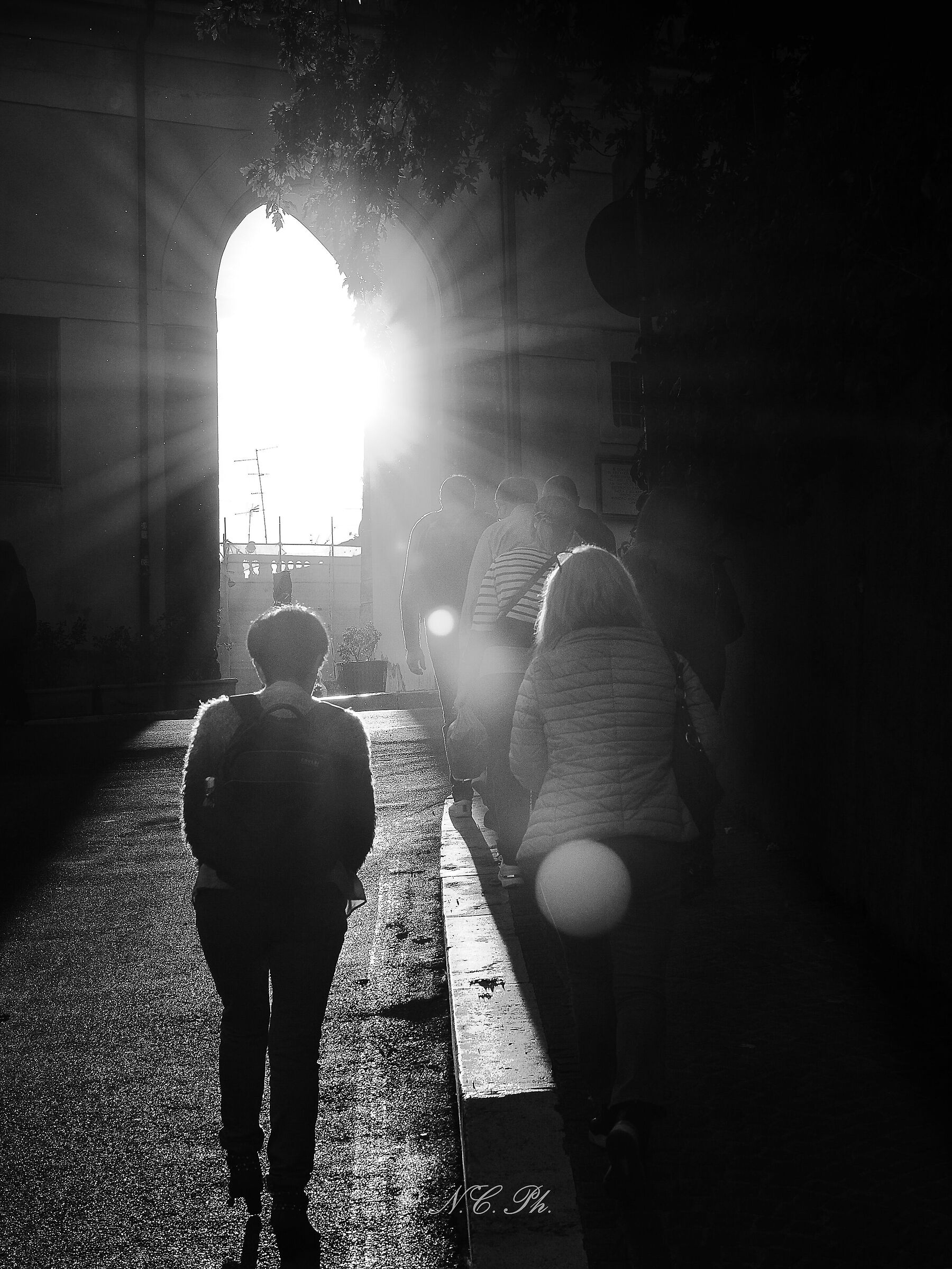 On the way to the light