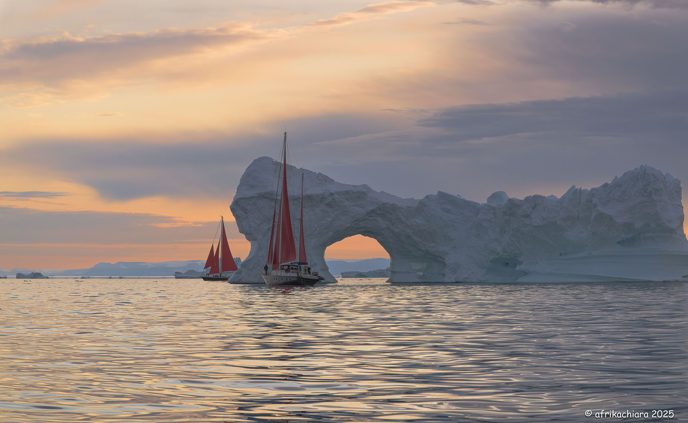 Red Sails show off their beauty