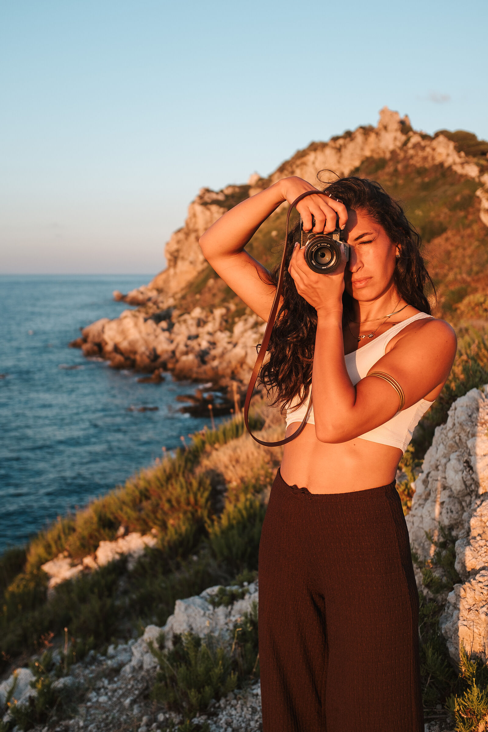 Sarah the photographer