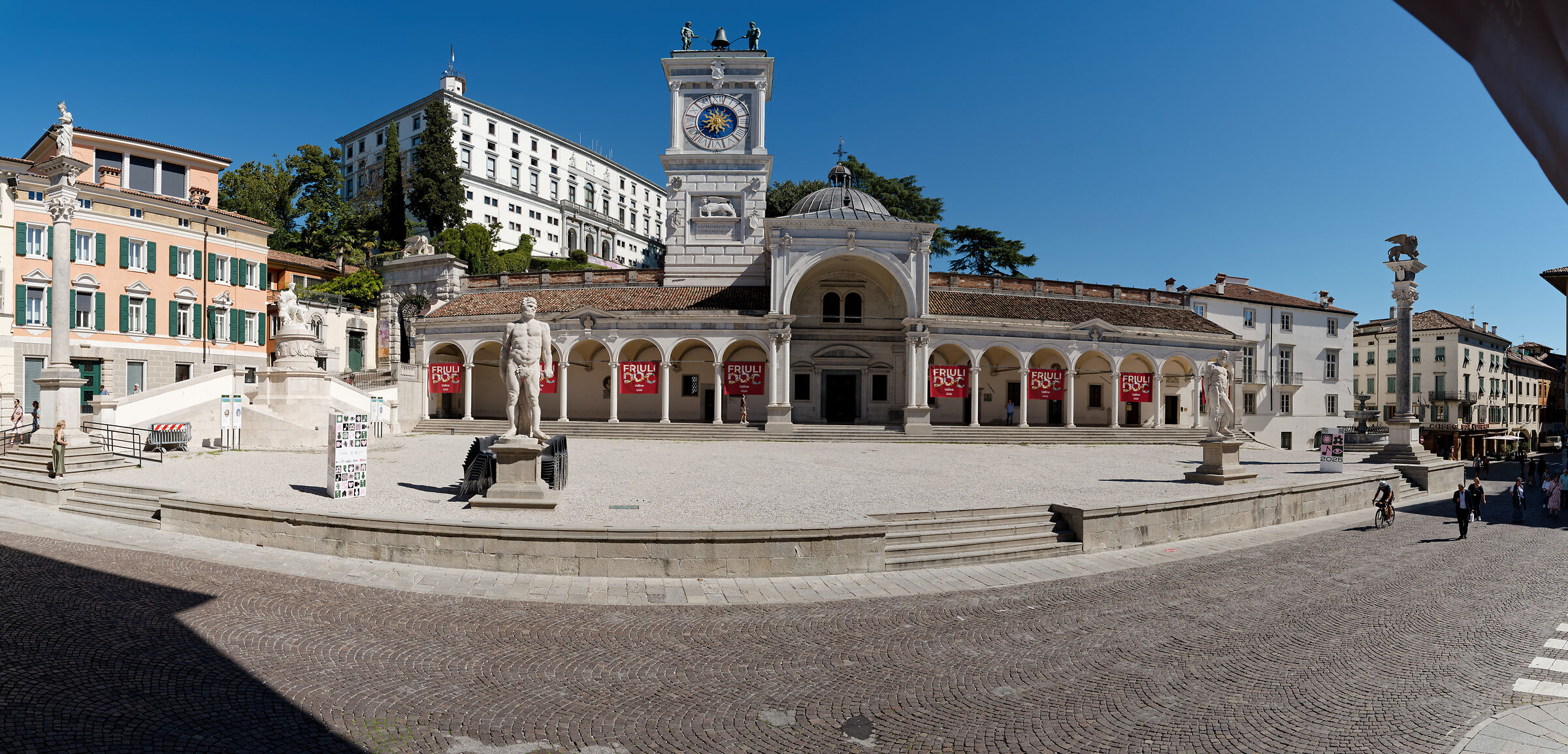 Udine, piazza della libertà, settembre 2025