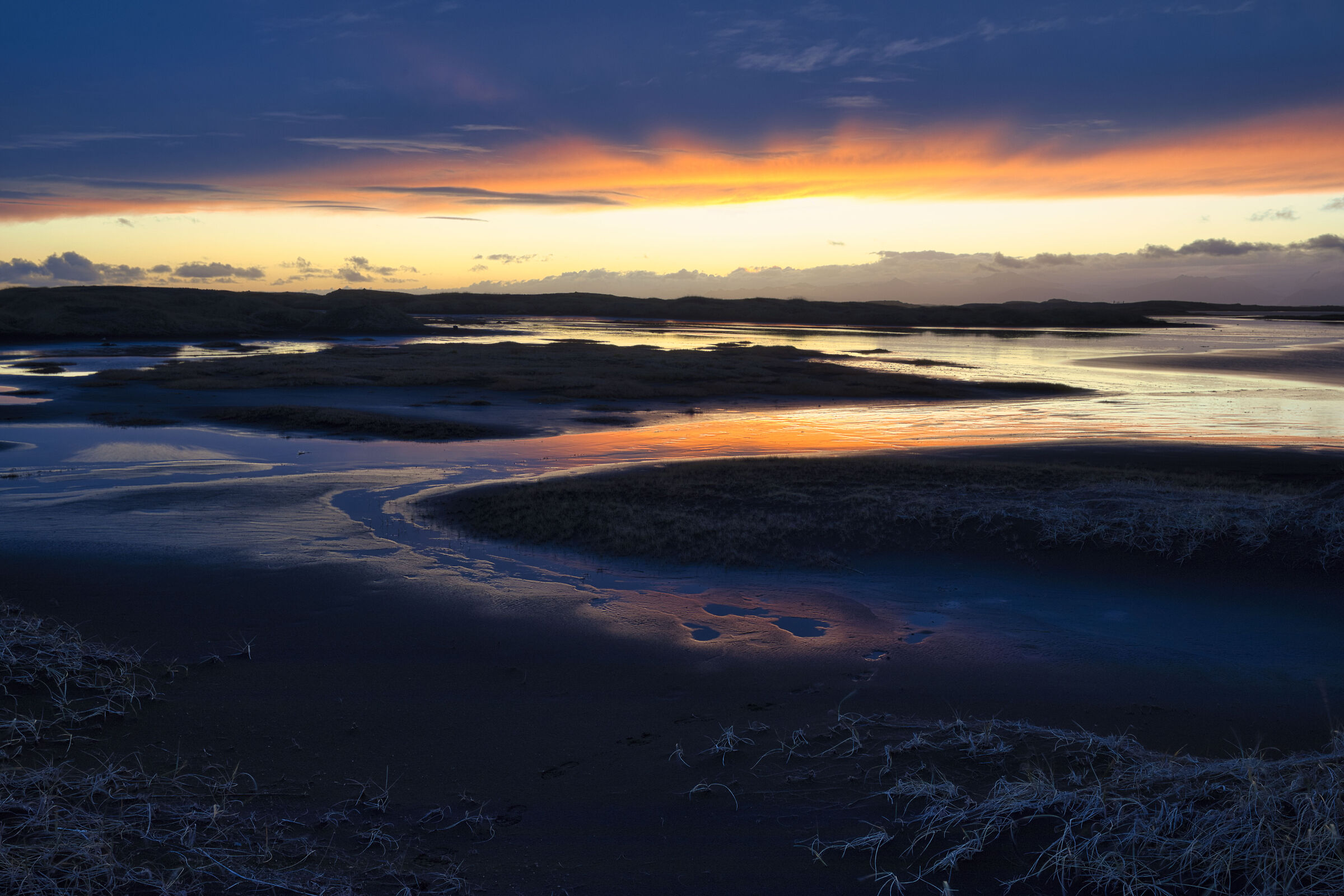 Sunset over Stoksness