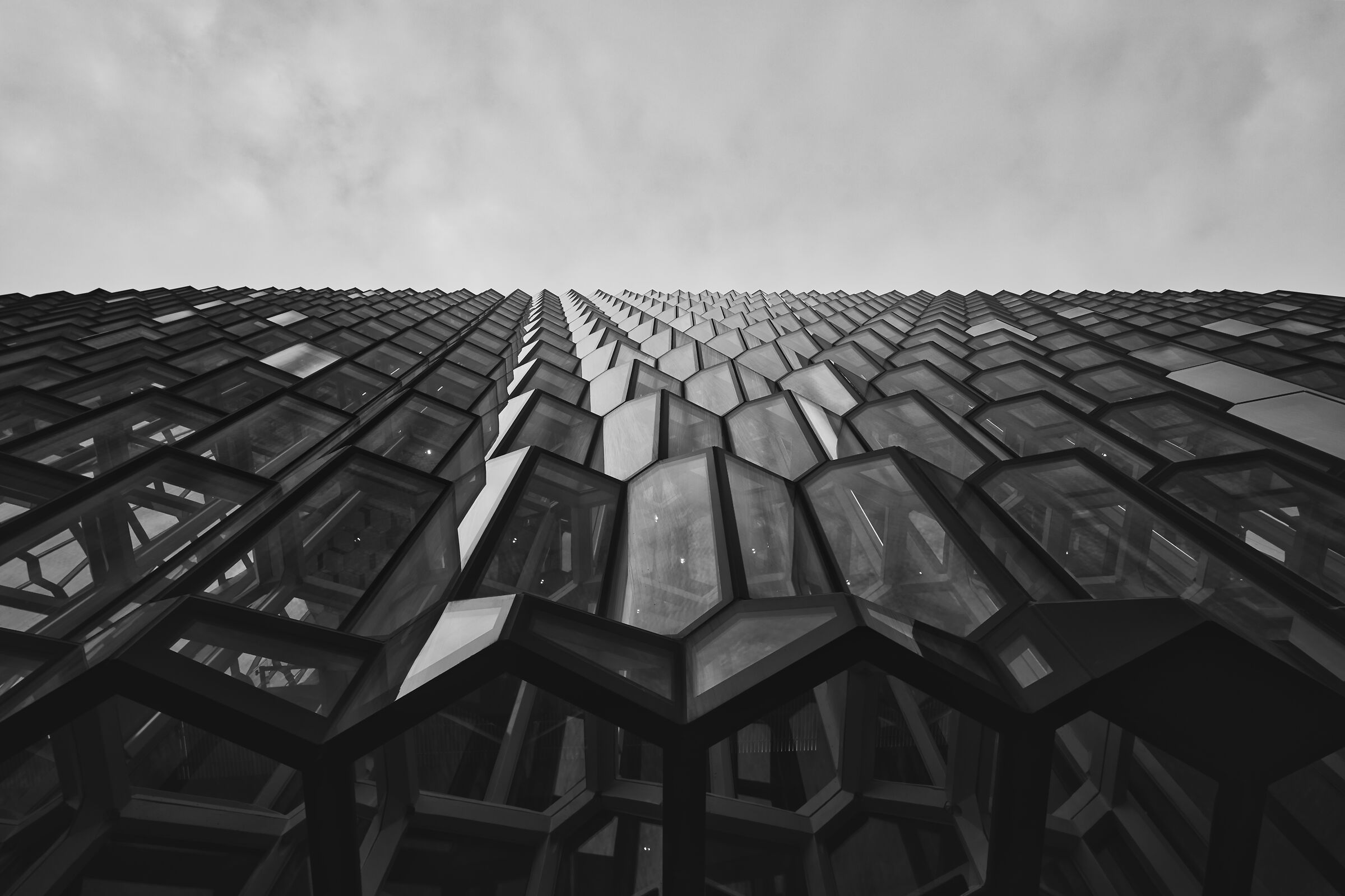 Outside Harpa - Reykjavík