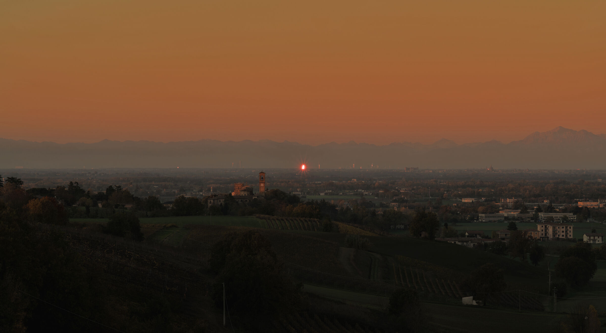 Milan from afar