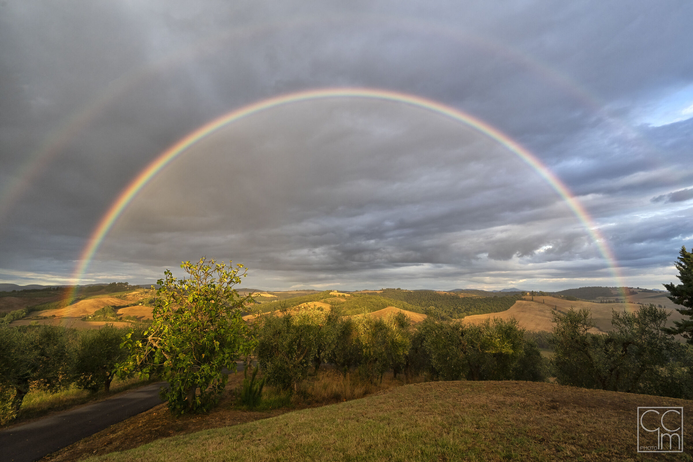 Rainbow of the Val d'Orcia