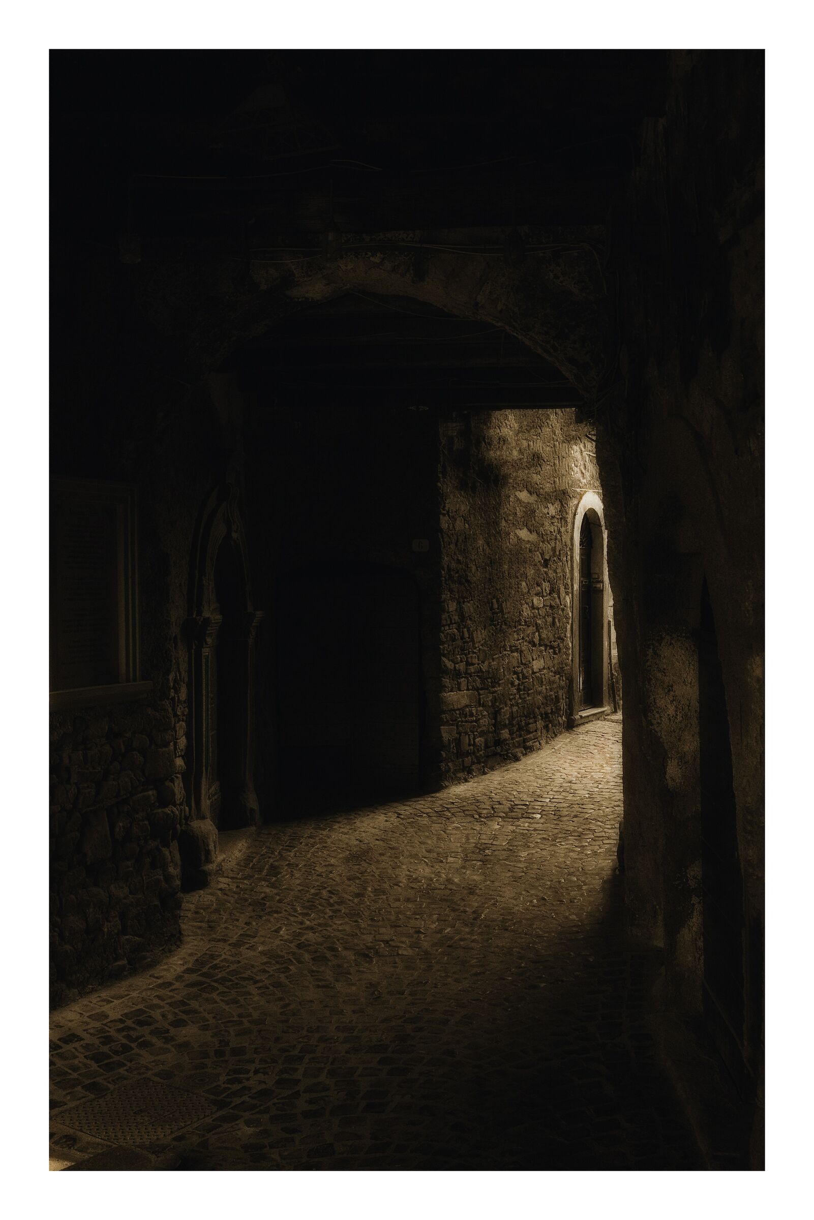 Alley of the village