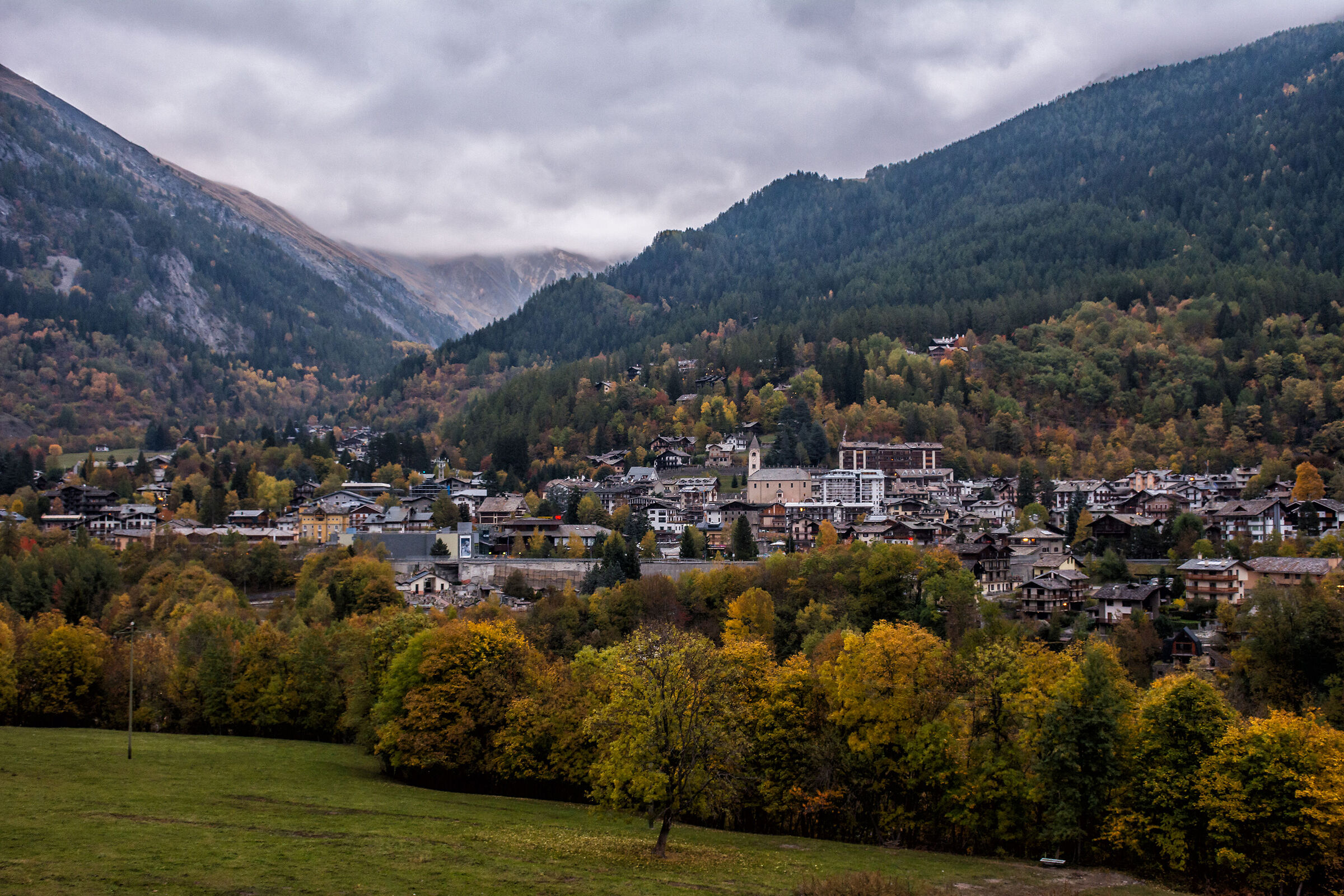 Courmayeur si sveglia