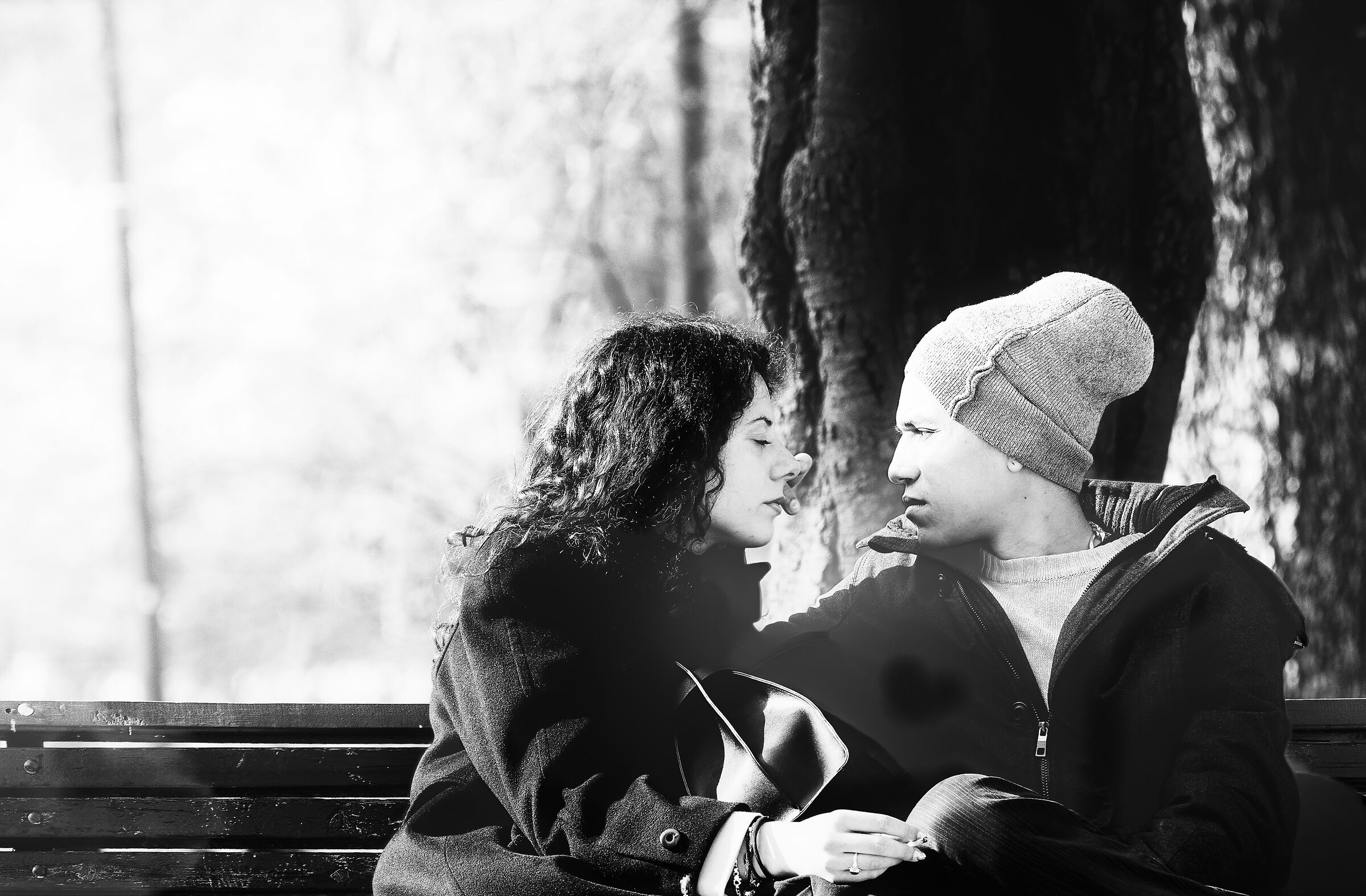 un uomo e una donna