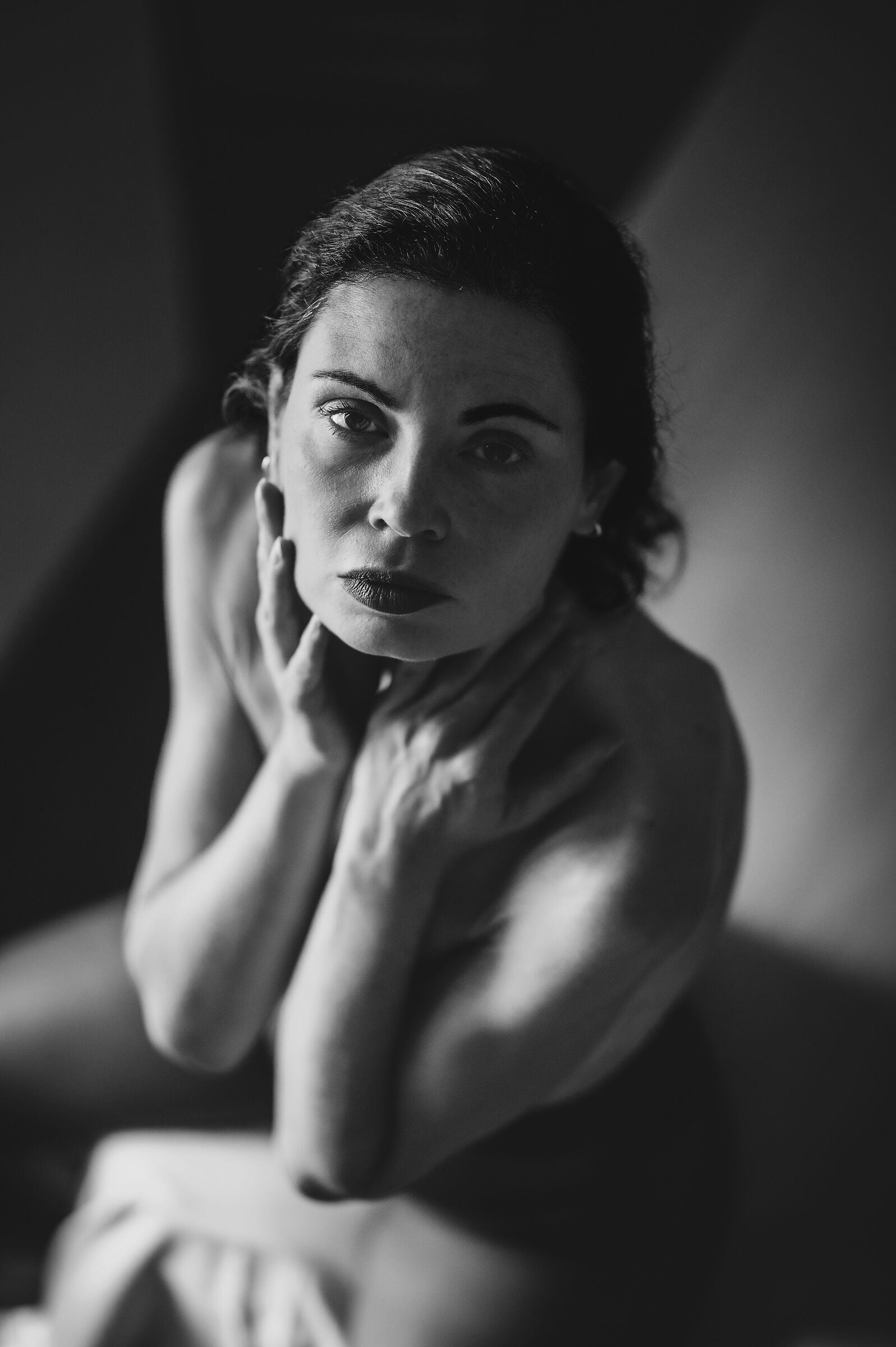 Intense - BN Portrait