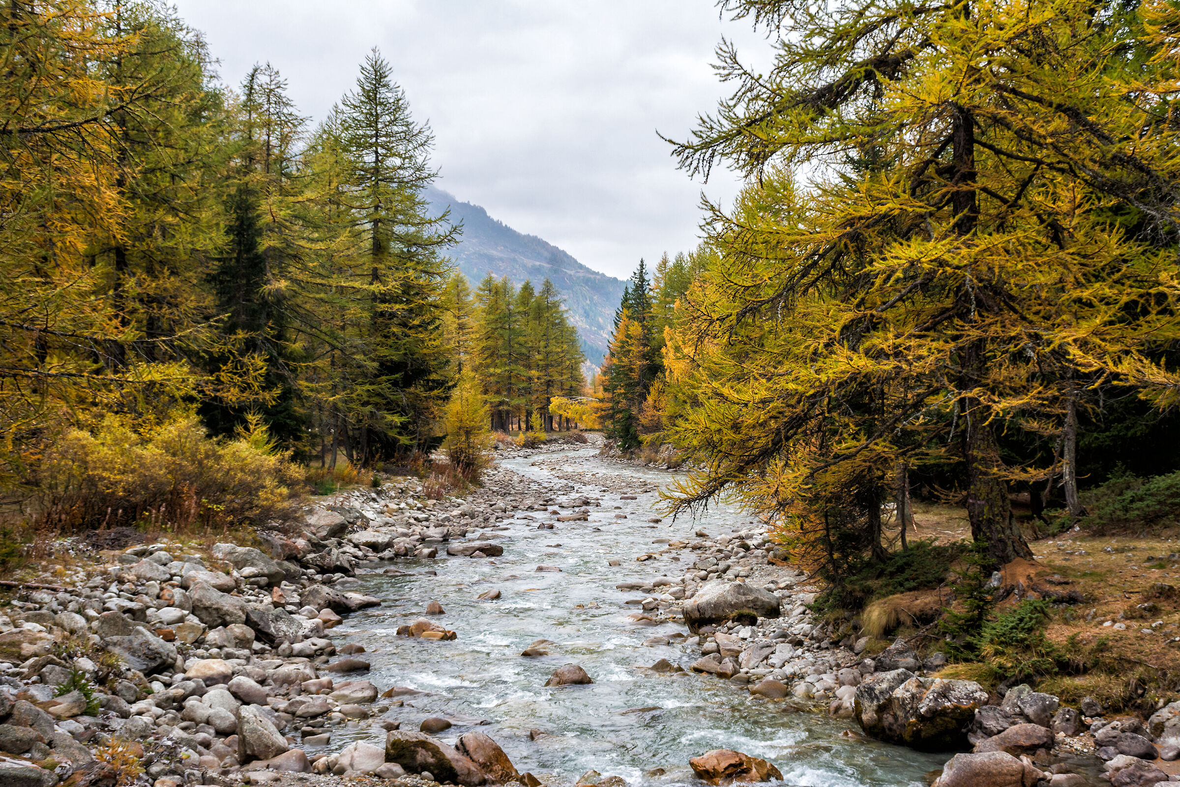 Il torrente autunnale