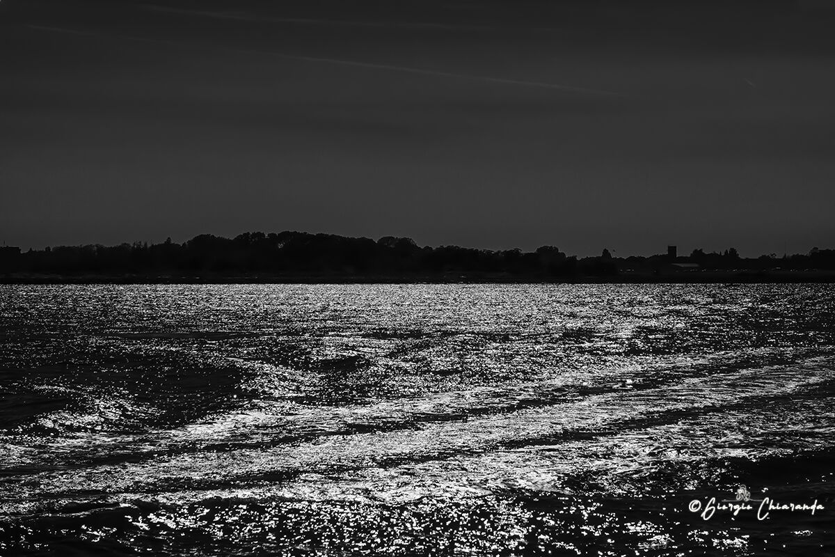 Reflections in the lagoon