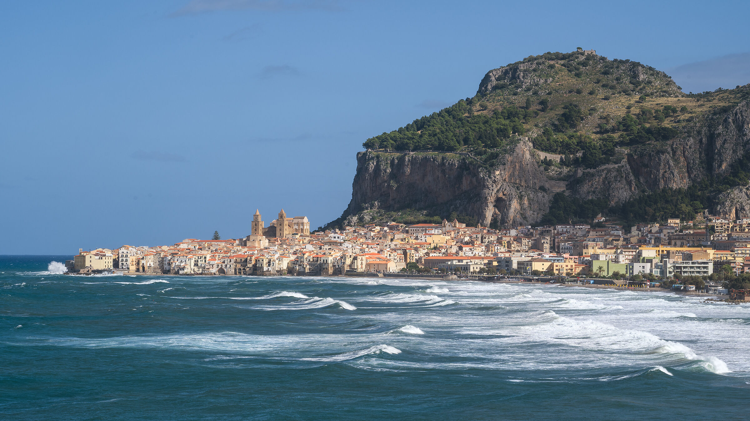 Cefalù, storm surge