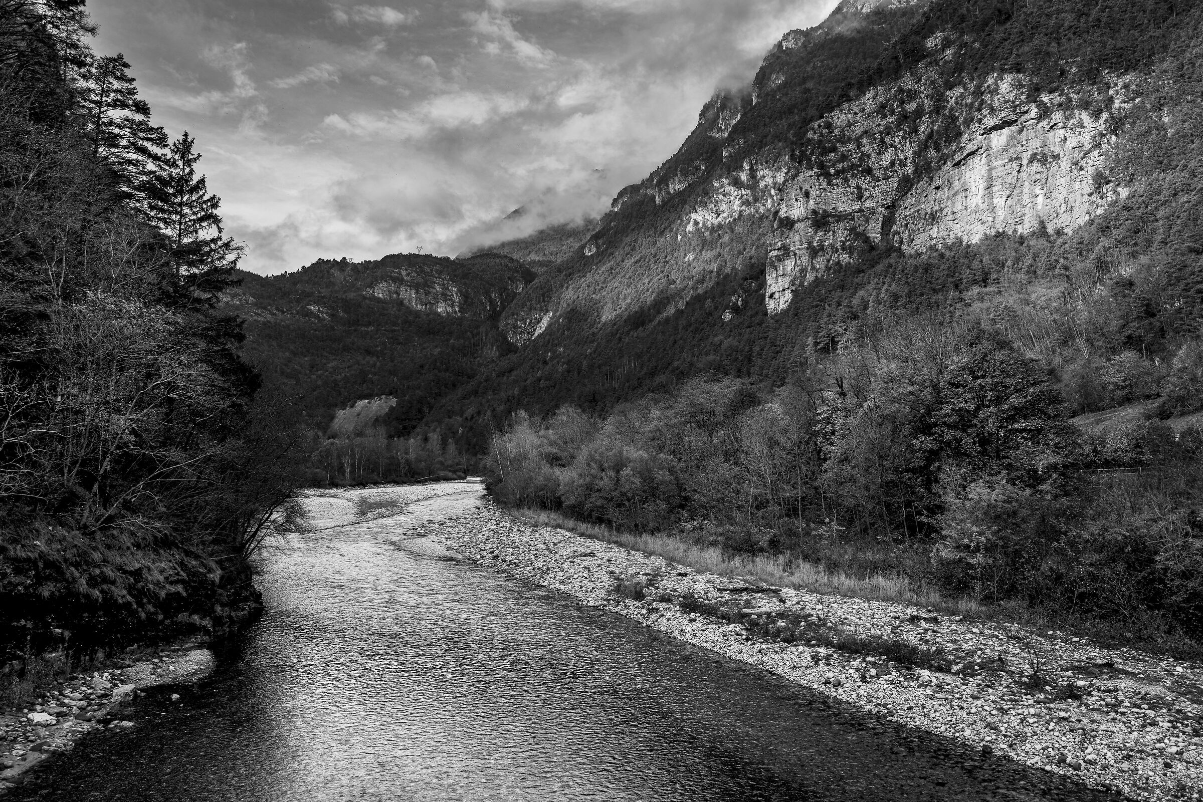 Il Cordevole a La Muda (Agordo)