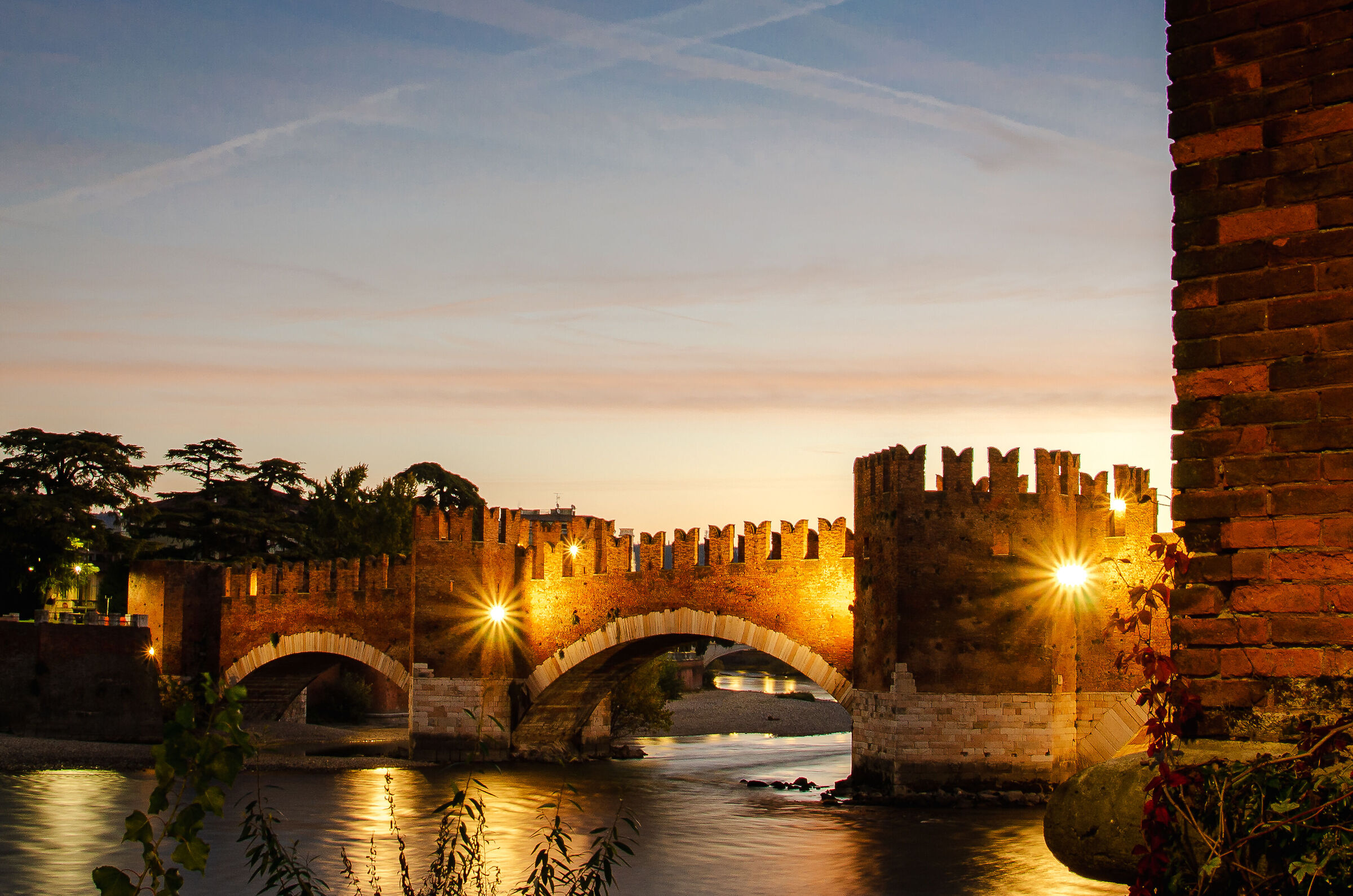 Ponte del Castello Scaligero (Castelvecchio) - Verona