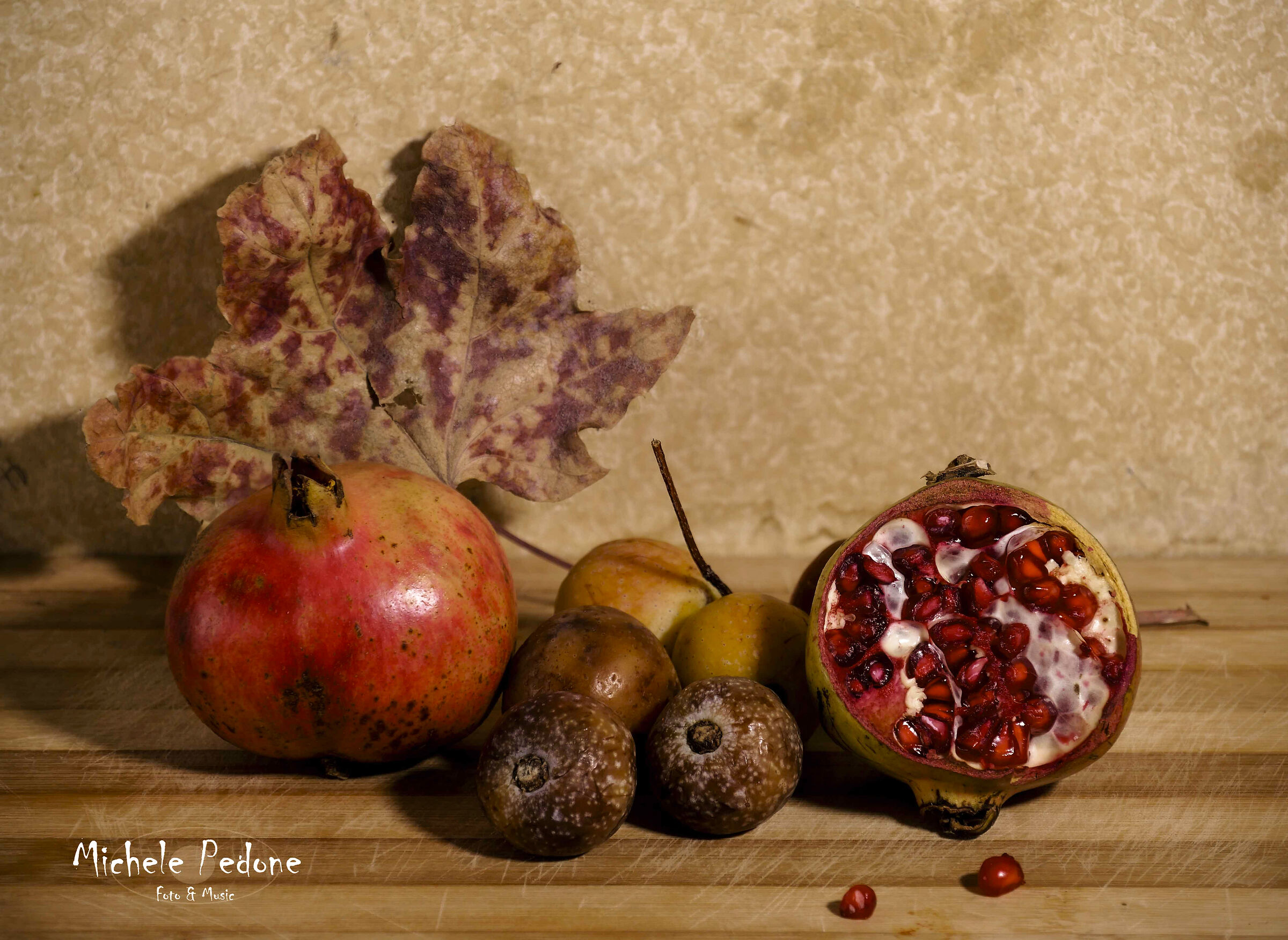 Rowan and pomegranates