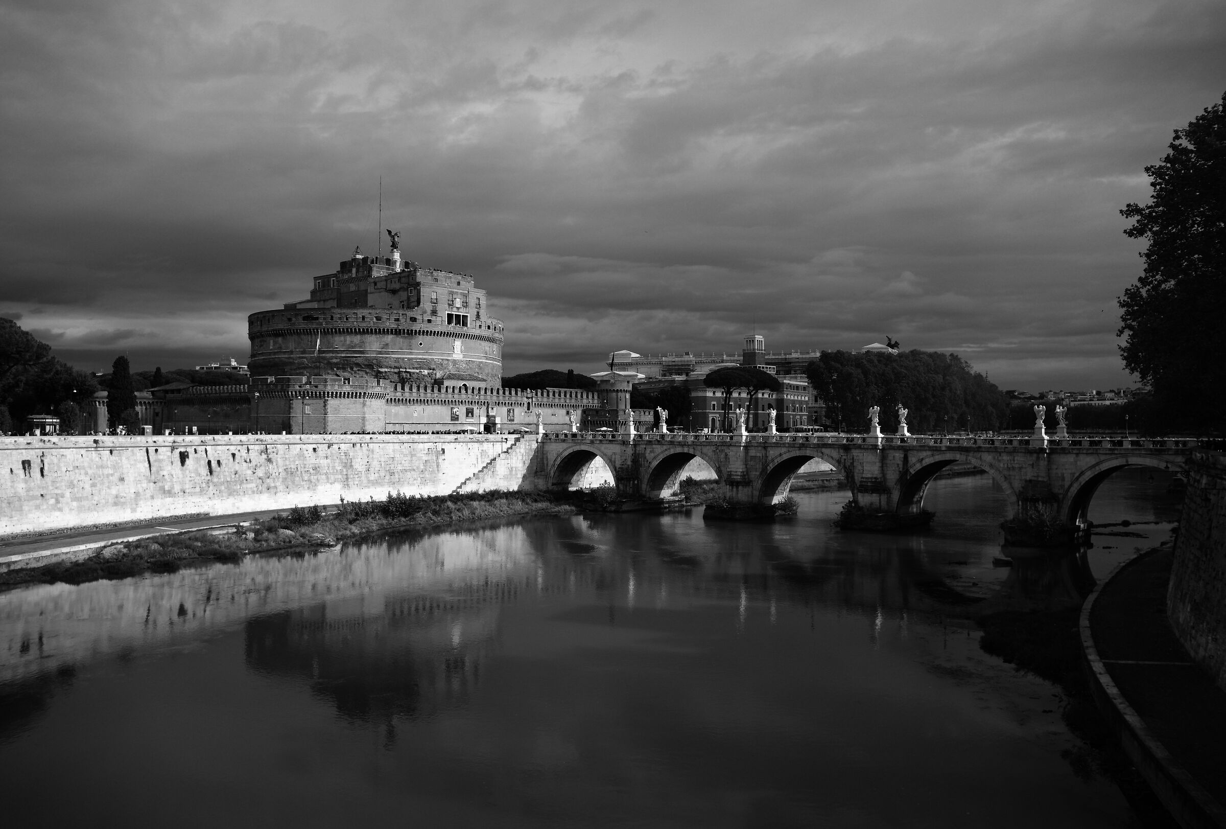 Castel Sant'Angelo in bn