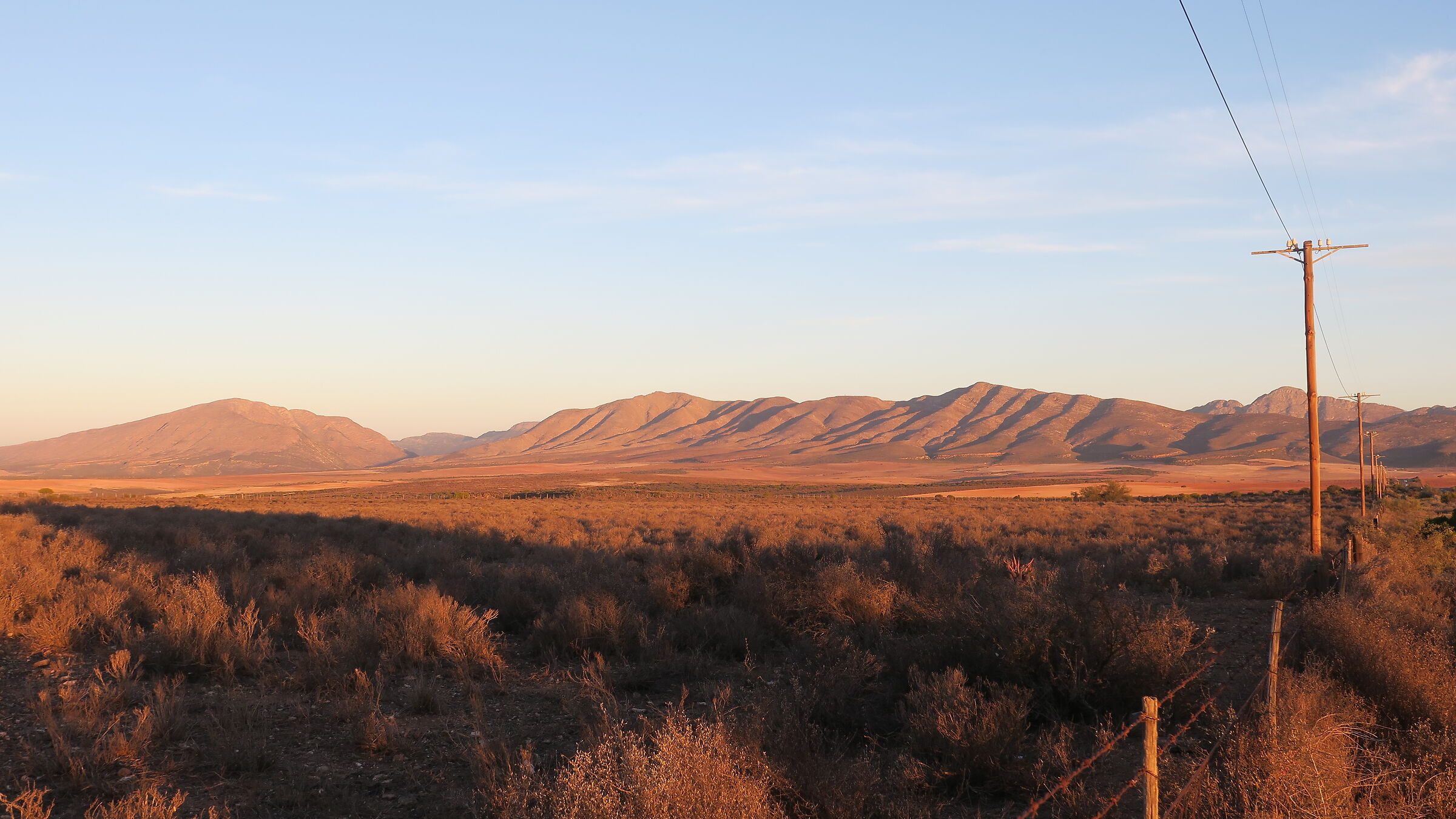 Sunset - Oudtshoorn Local Municipality, South Africa