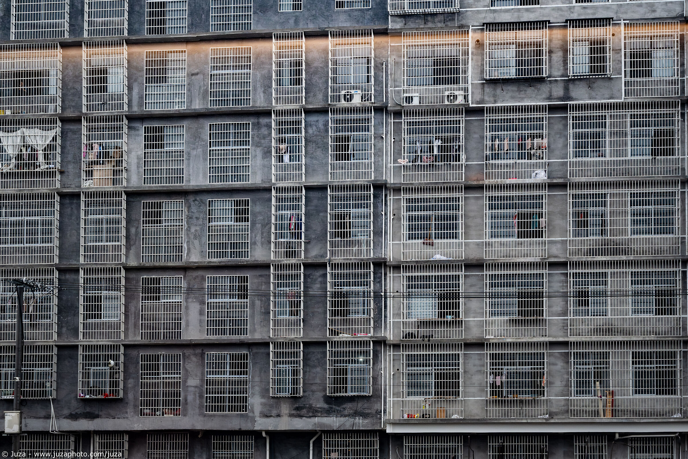 Modern prisons, the palaces of the Chinese suburbs
