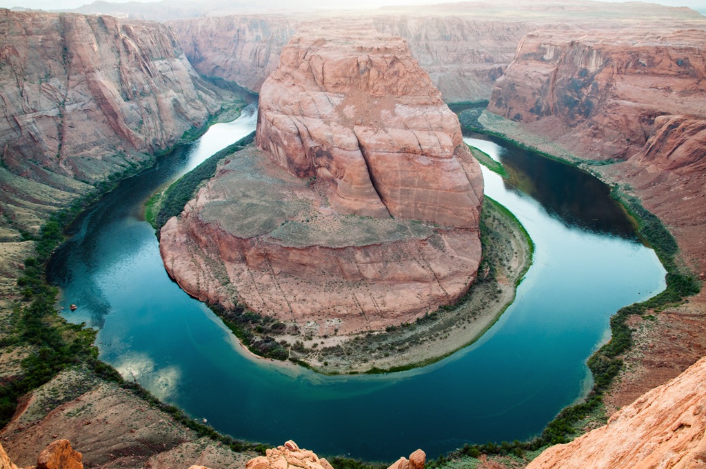 Horseshoe Bend al tramonto