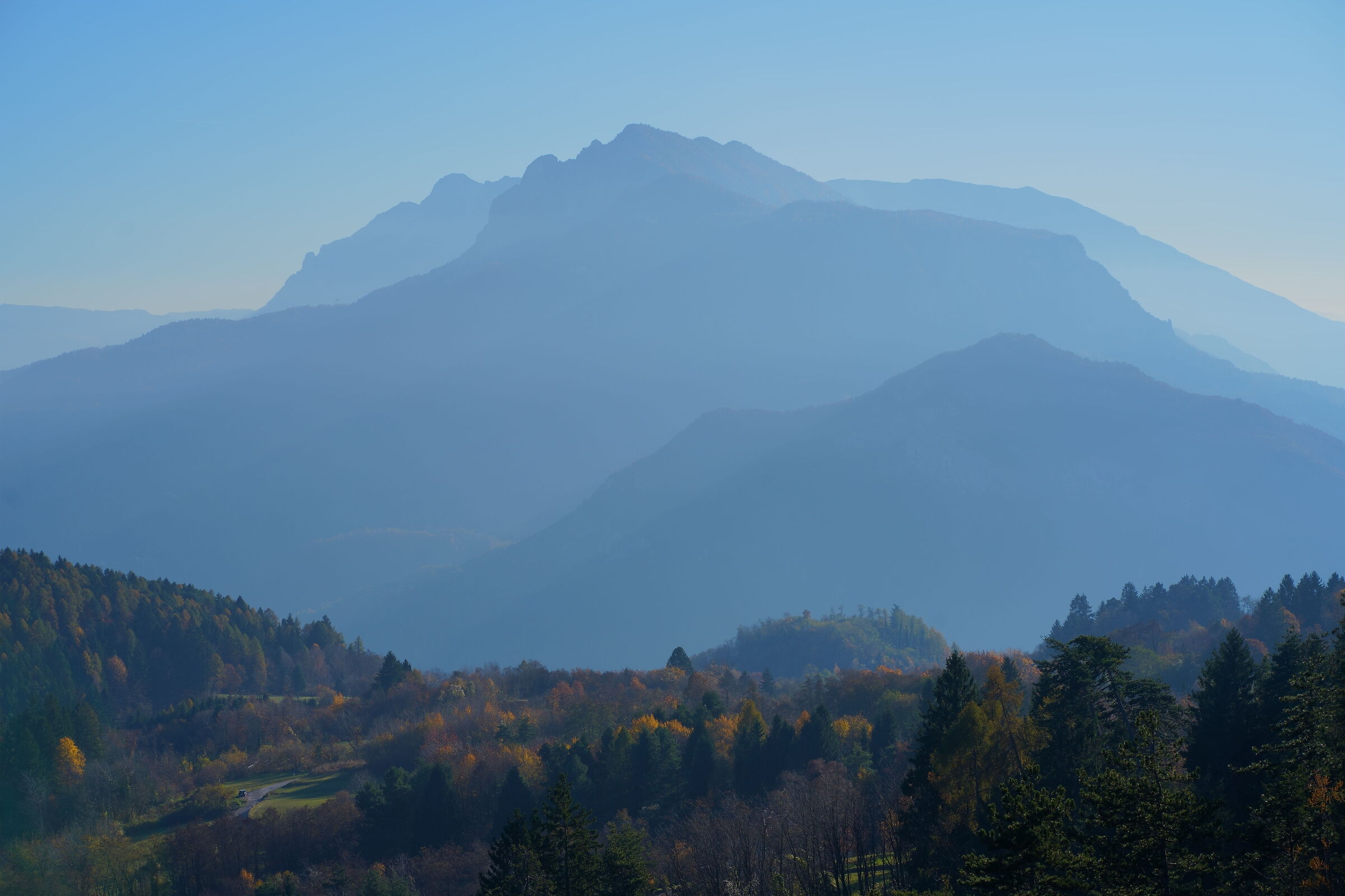 Atmosphere with mist