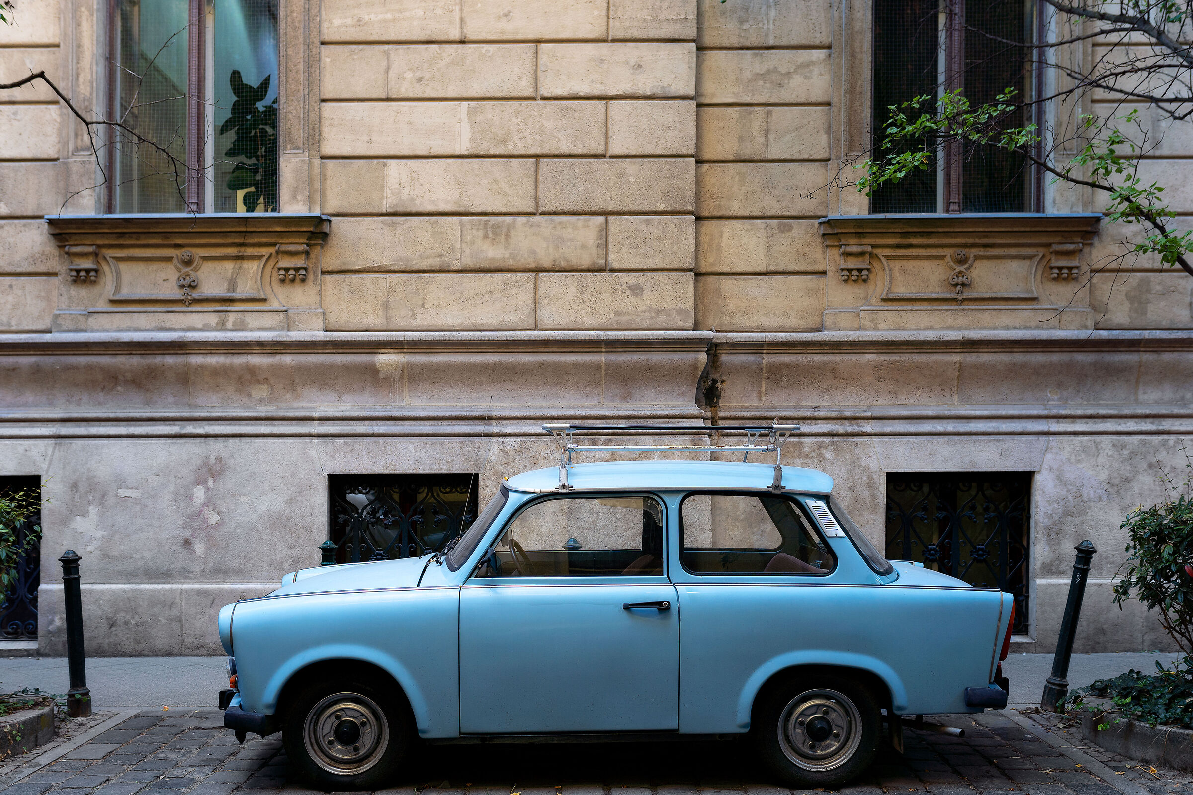 Blue Trabant