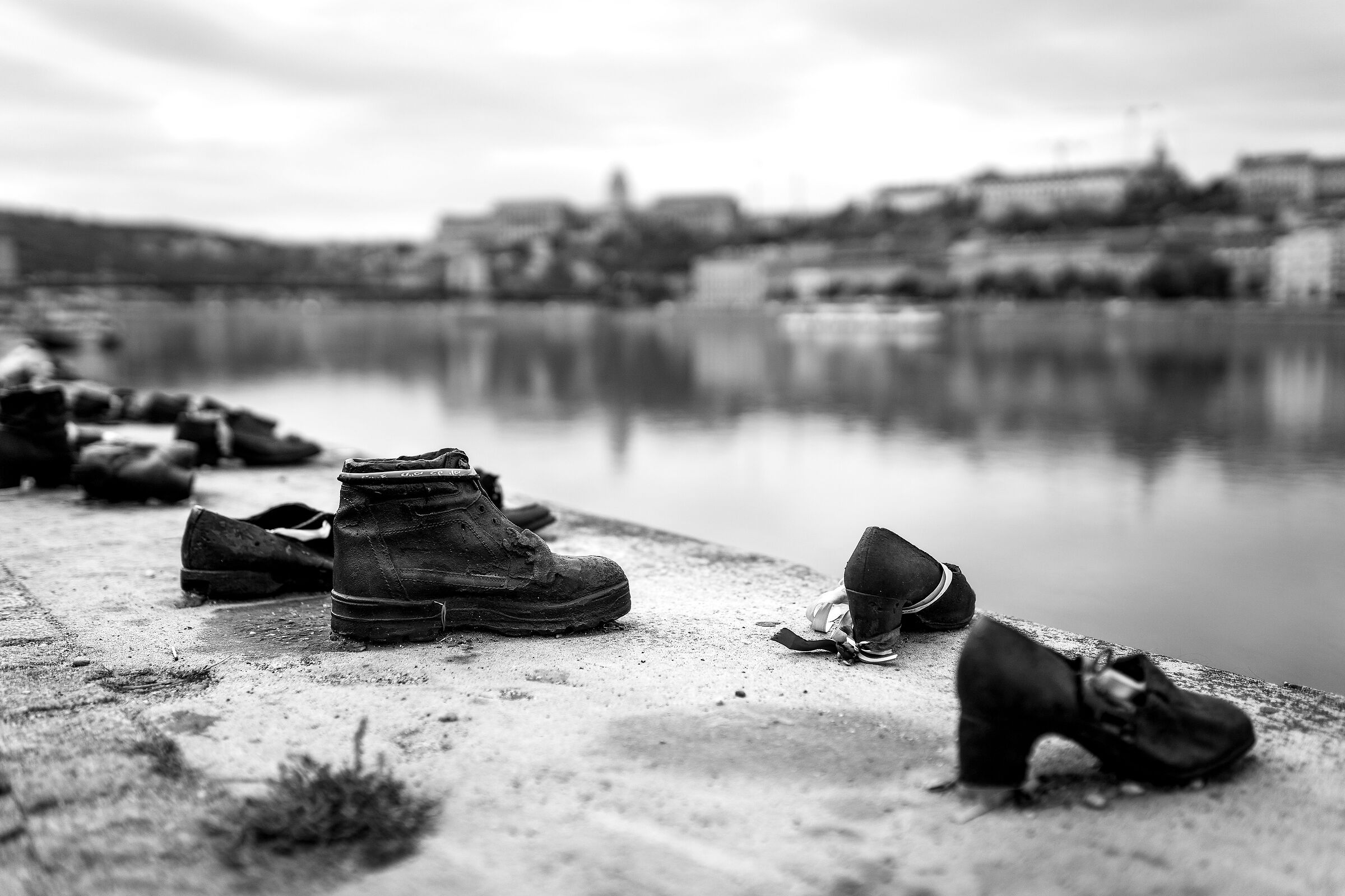 Shoes on the Danube Bank