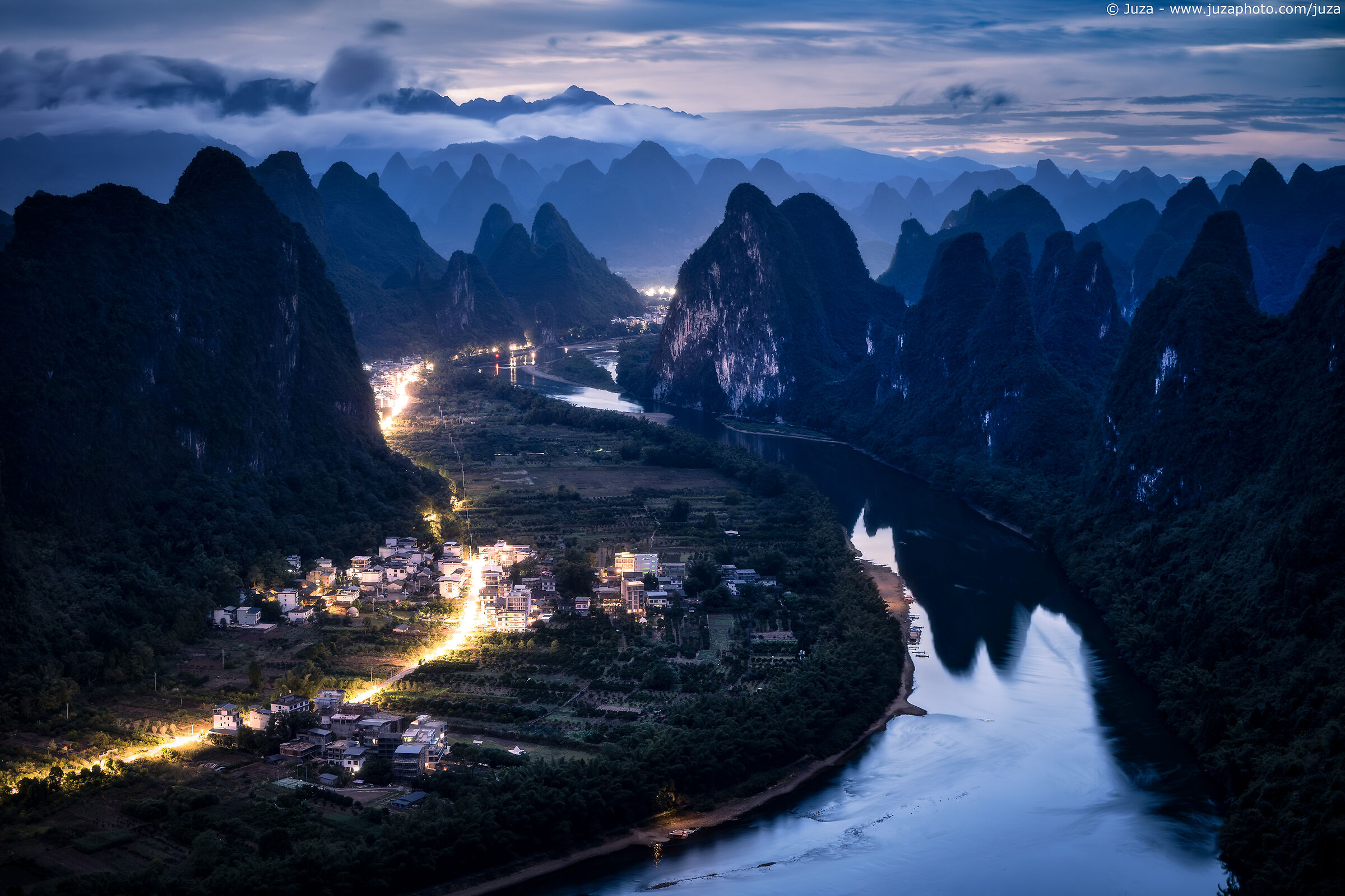 View from XianggongShan, before sunrise