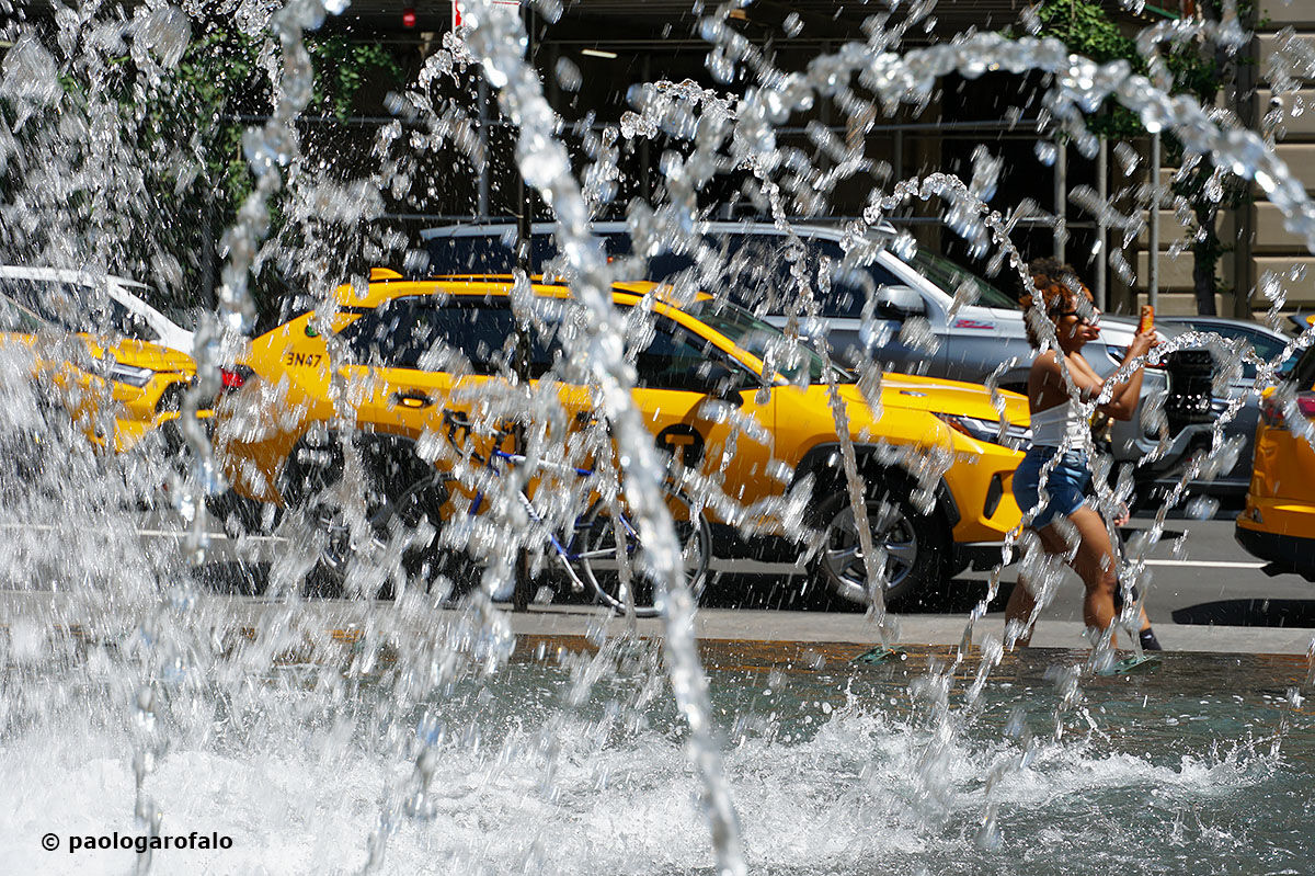 Water selfie in NYC