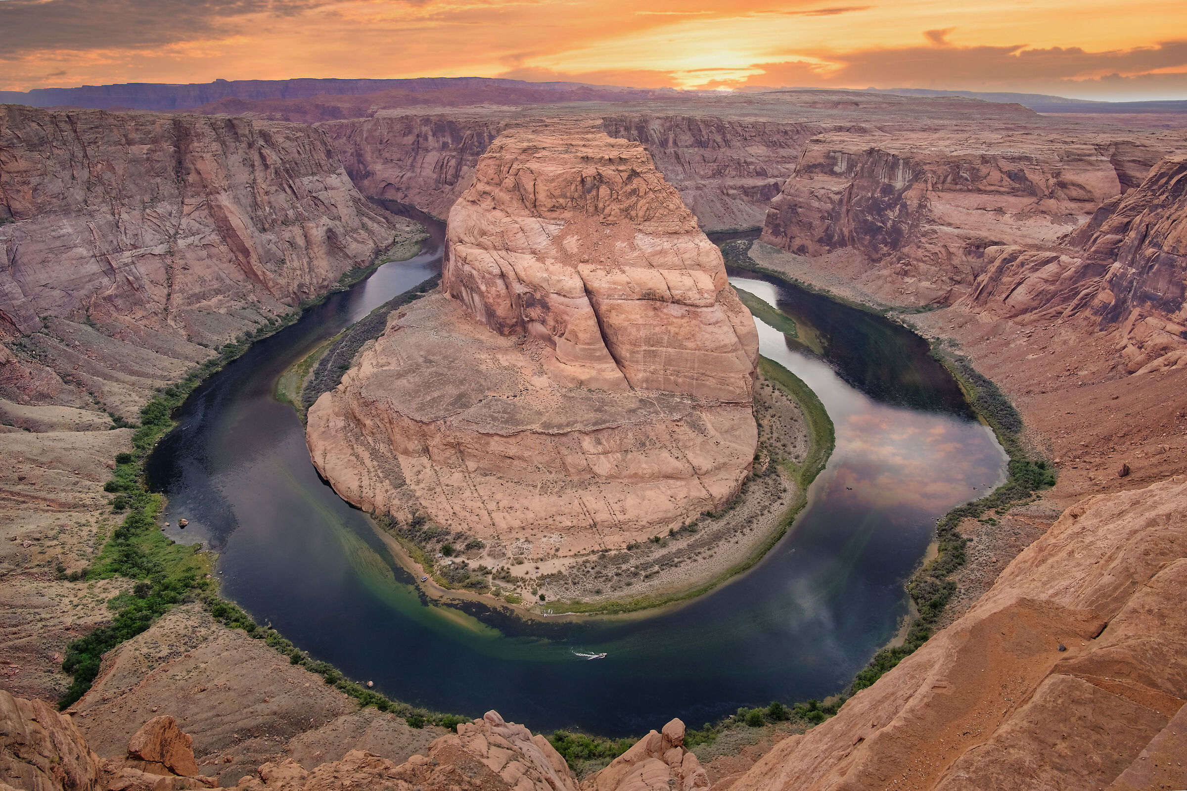 Horseshoe Bend fiume Colorado Arizona