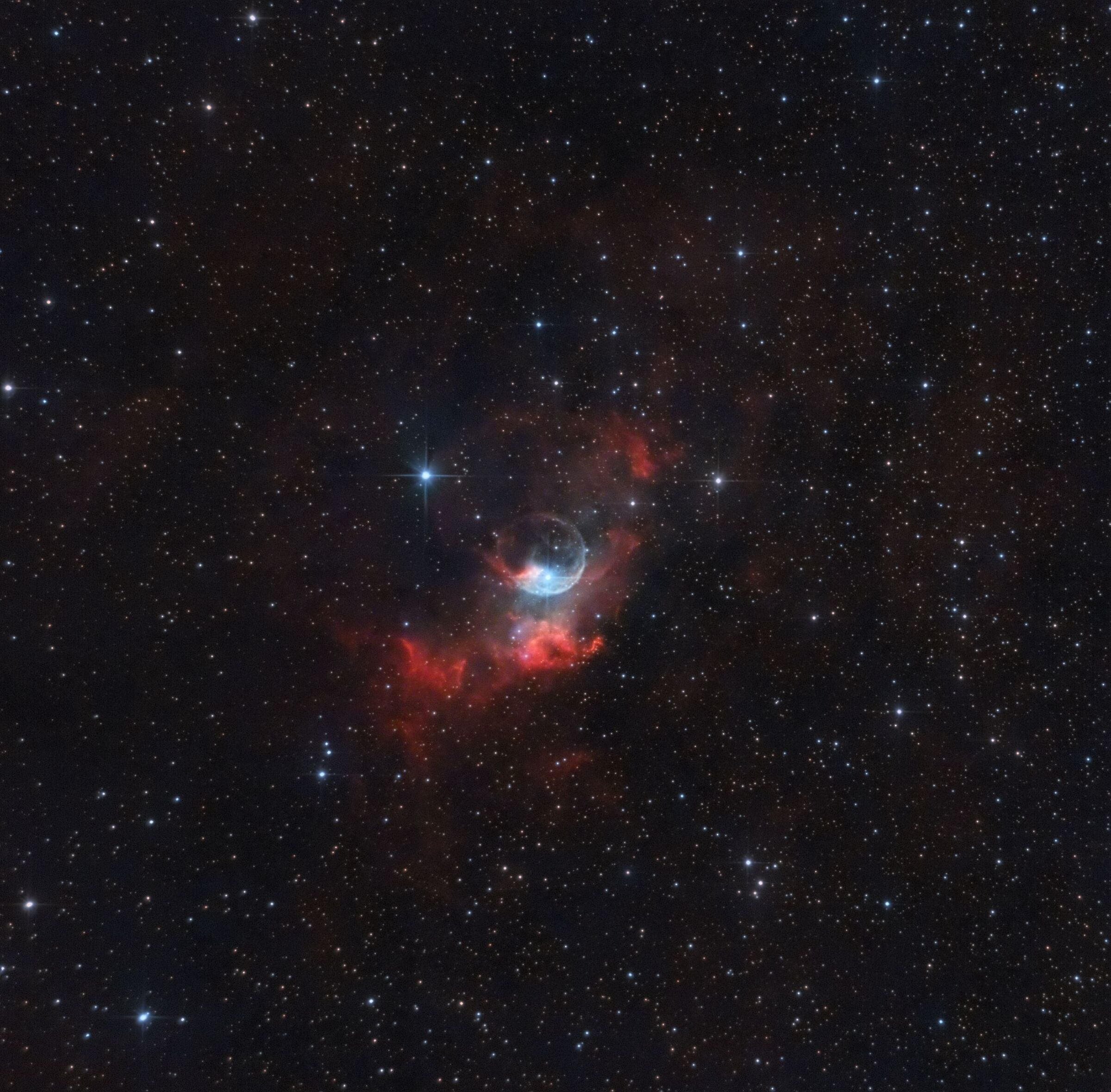 NGC 7635 - bubble nebula