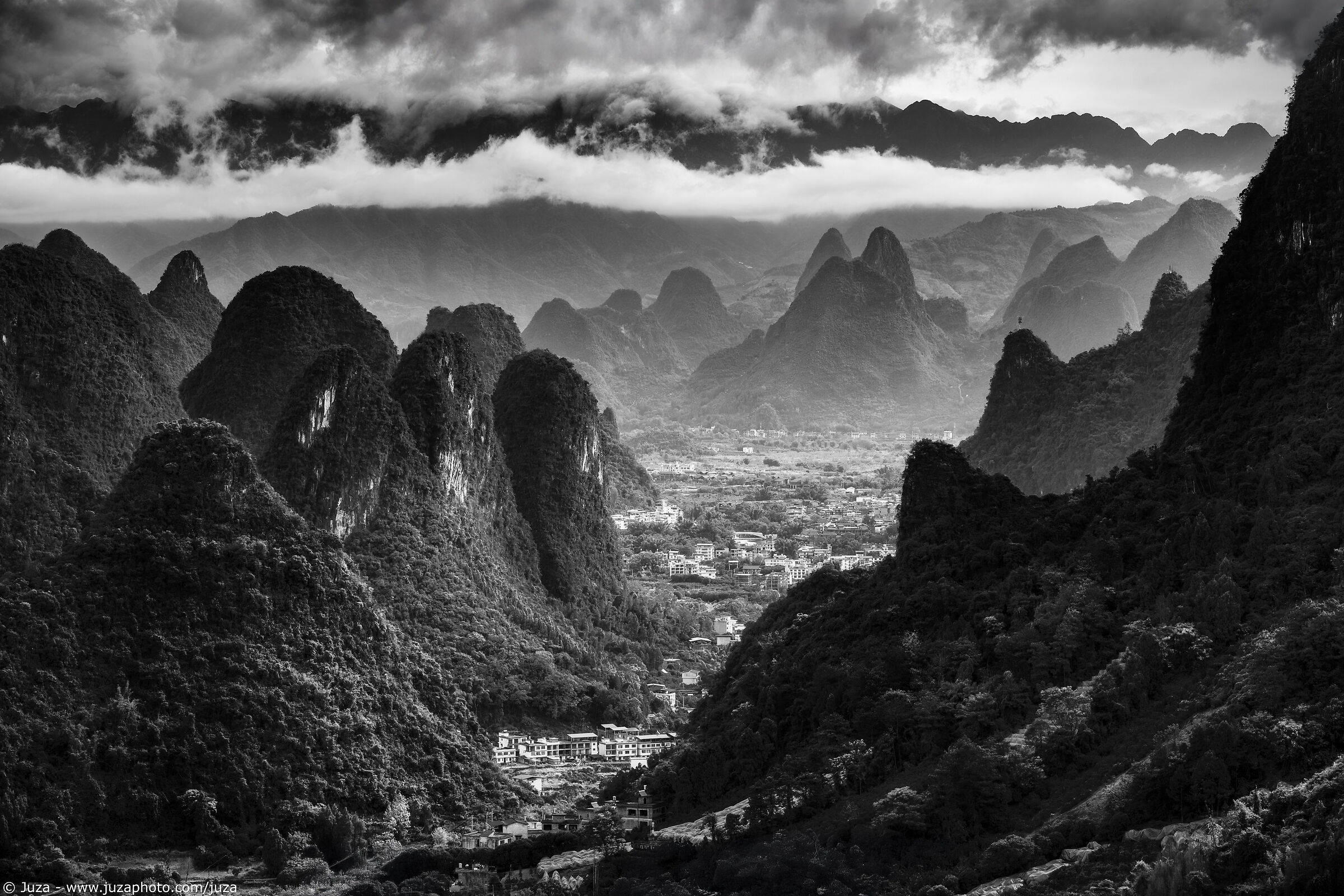 In the mountains of Yangshuo